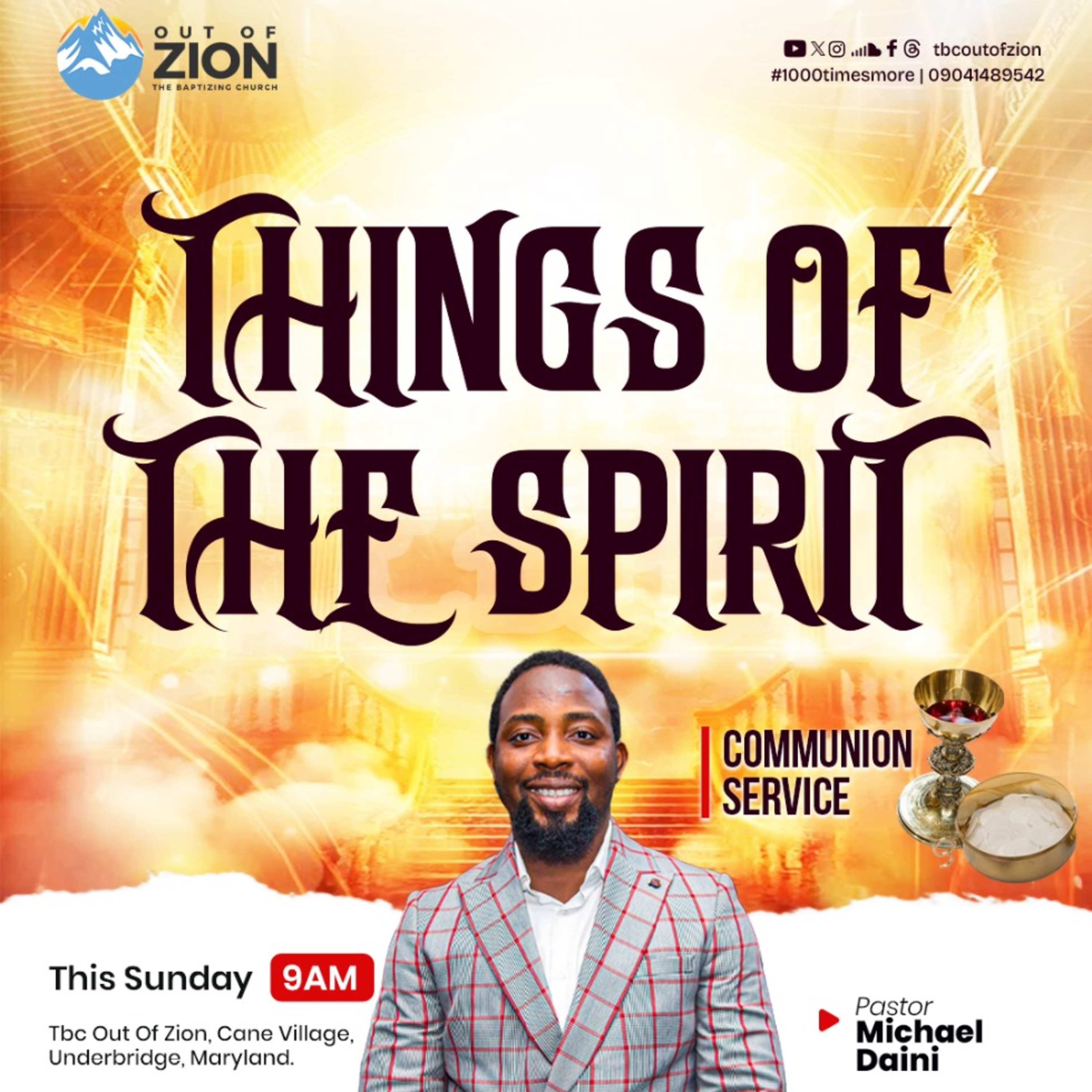 TBC Out Of Zion