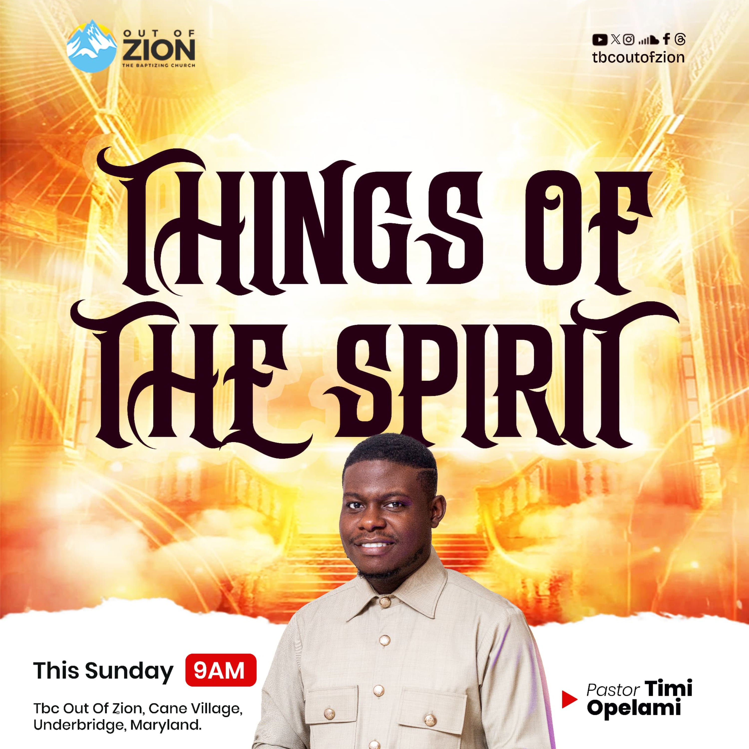 TBC Out Of Zion