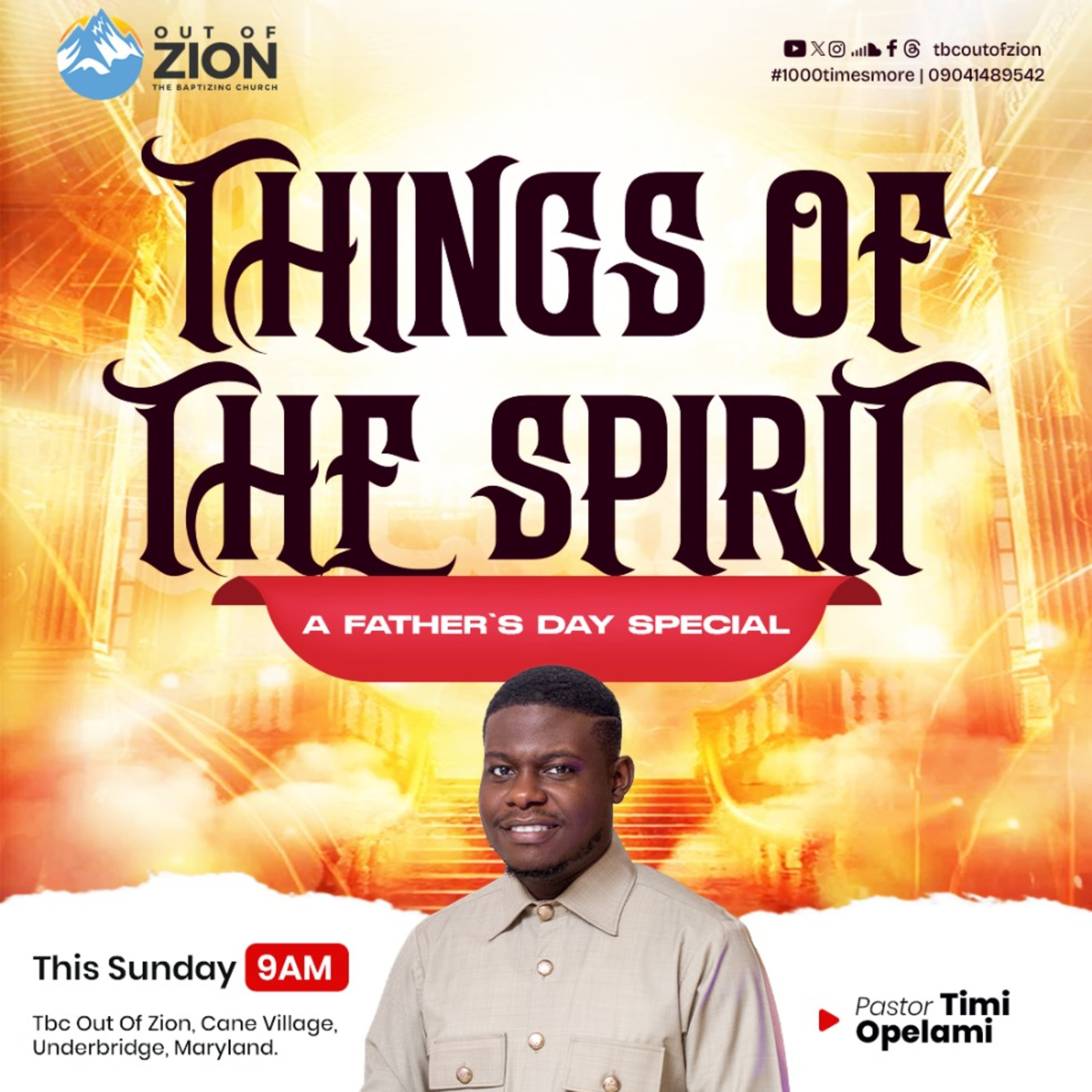 TBC Out Of Zion