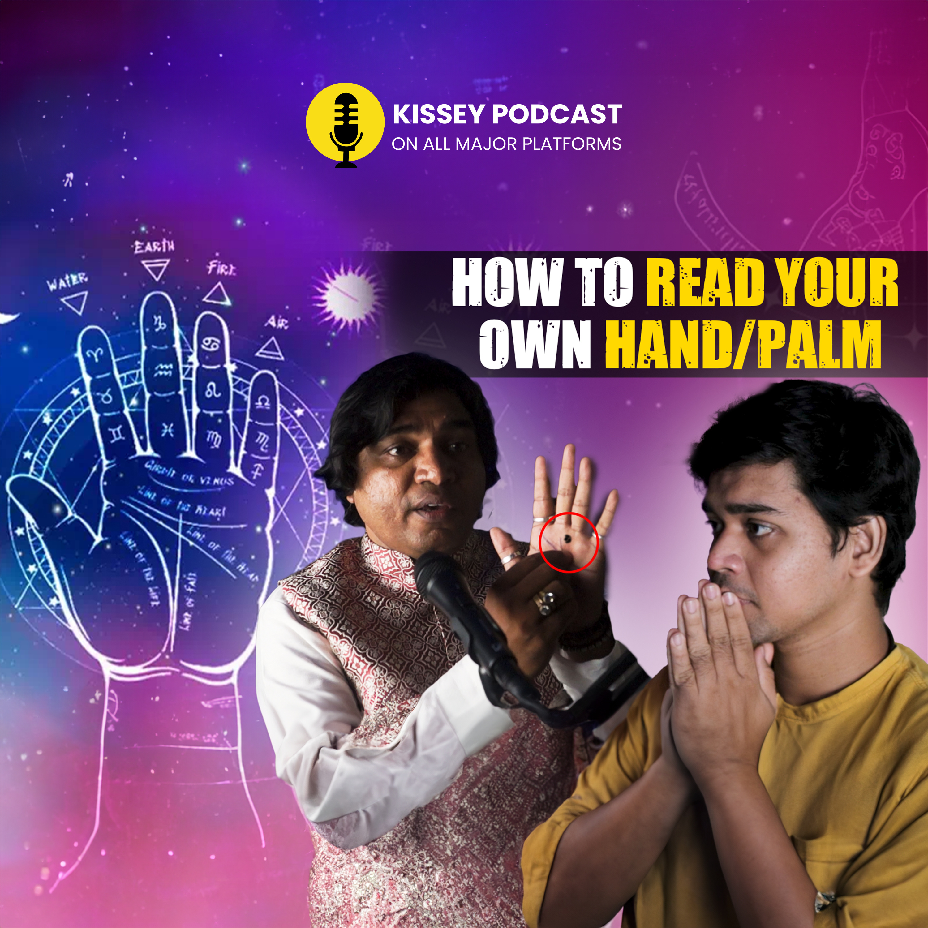 Learn Beginner's Guide Read Your Own Hand/Palm | Learn Palmistry | Heart, Life, Head, Marriage Line episode artwork