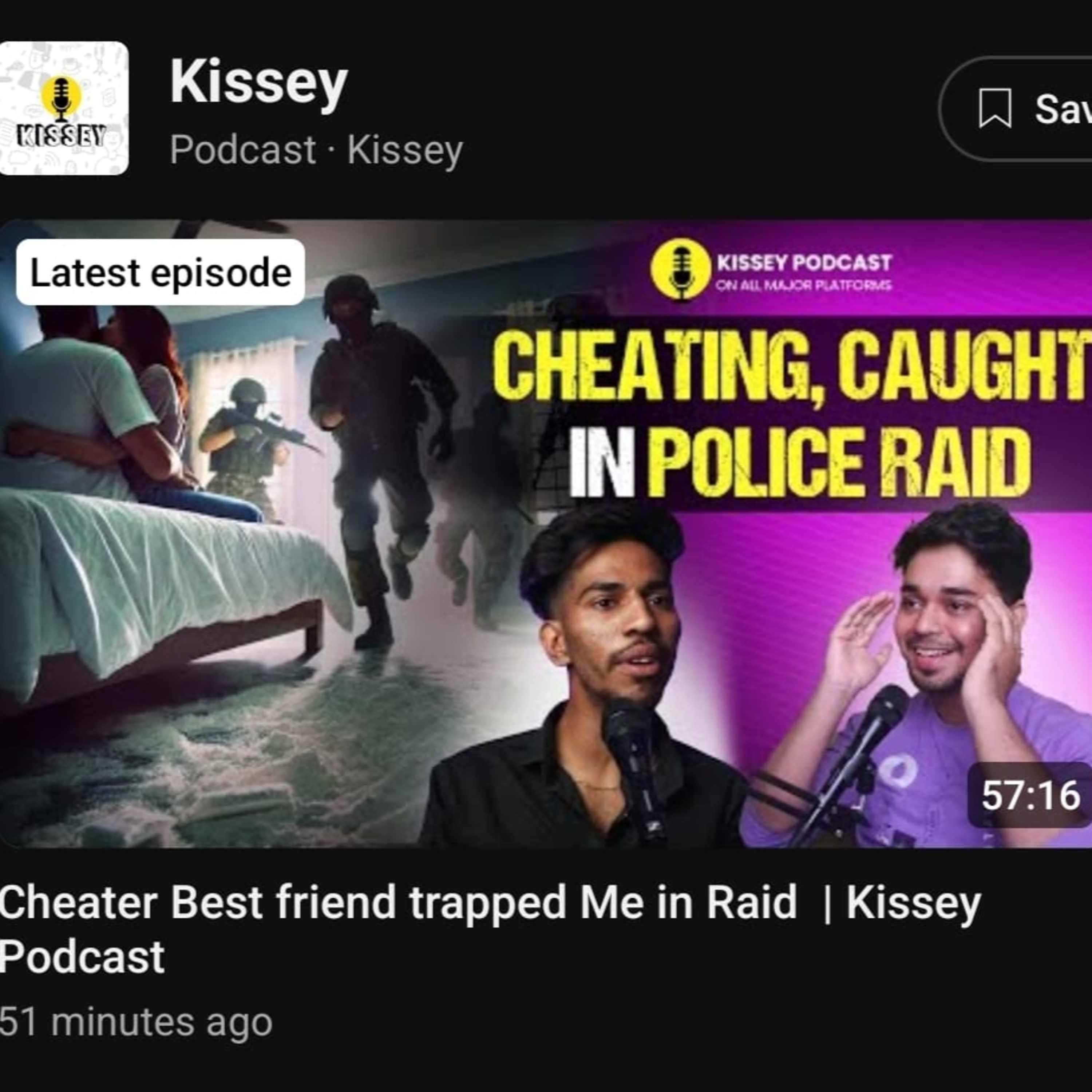 Cheater Best friend trapped Me in Raid | Kissey Podcast episode artwork