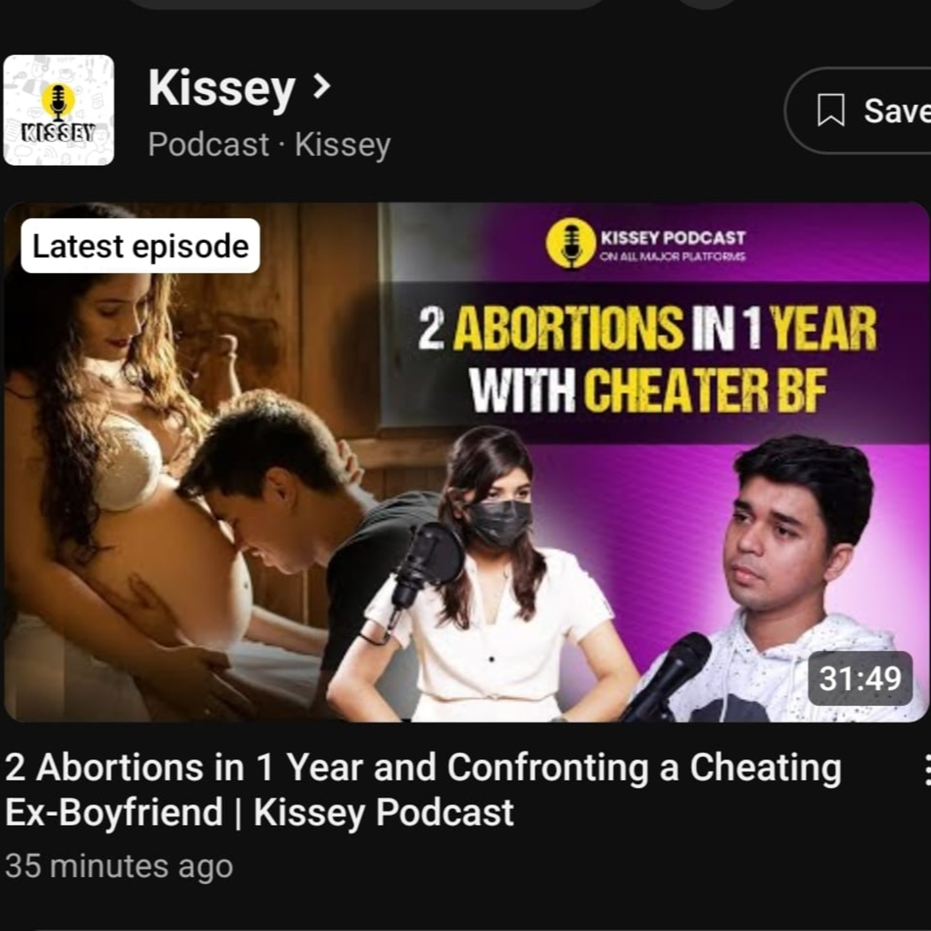 2 Abortions in 1 Year and Confronting a Cheating Ex-Boyfriend | Kissey Podcast episode artwork