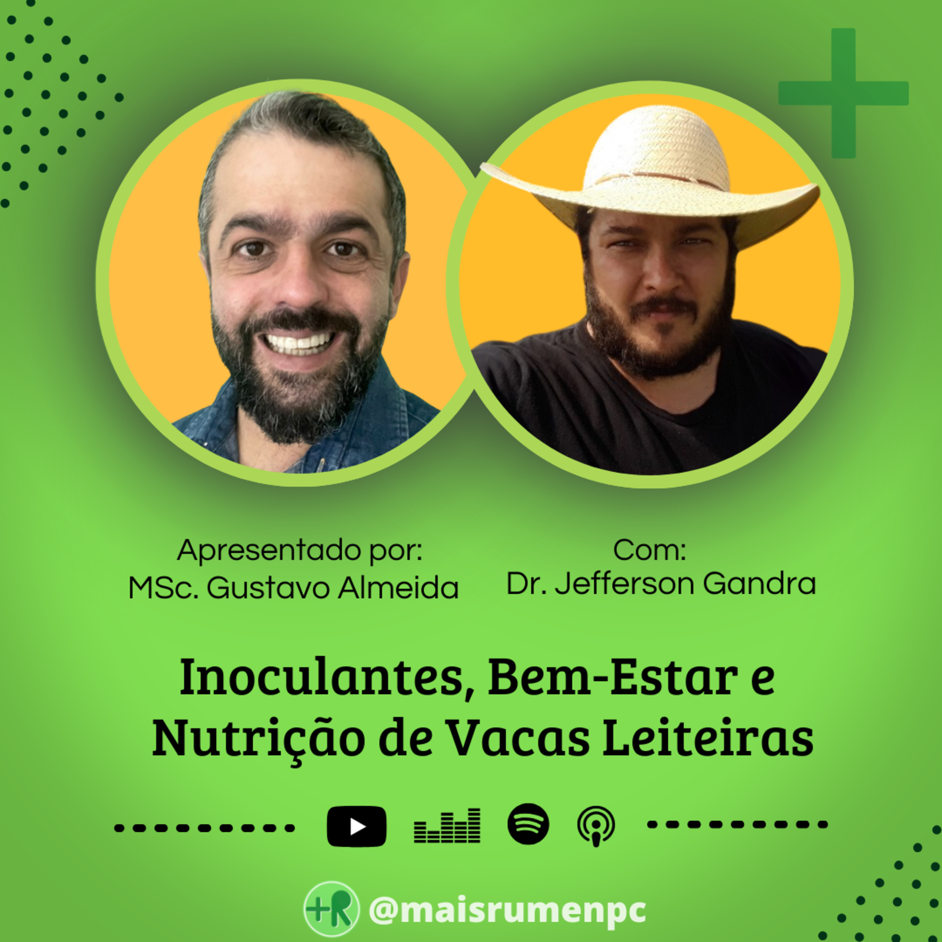 INOCULANTES, BEM-ESTAR E NUTRIÇÃO DE VACAS LEITEIRAS - Dr. Jefferson Rodrigues Gandra | Ep. 101