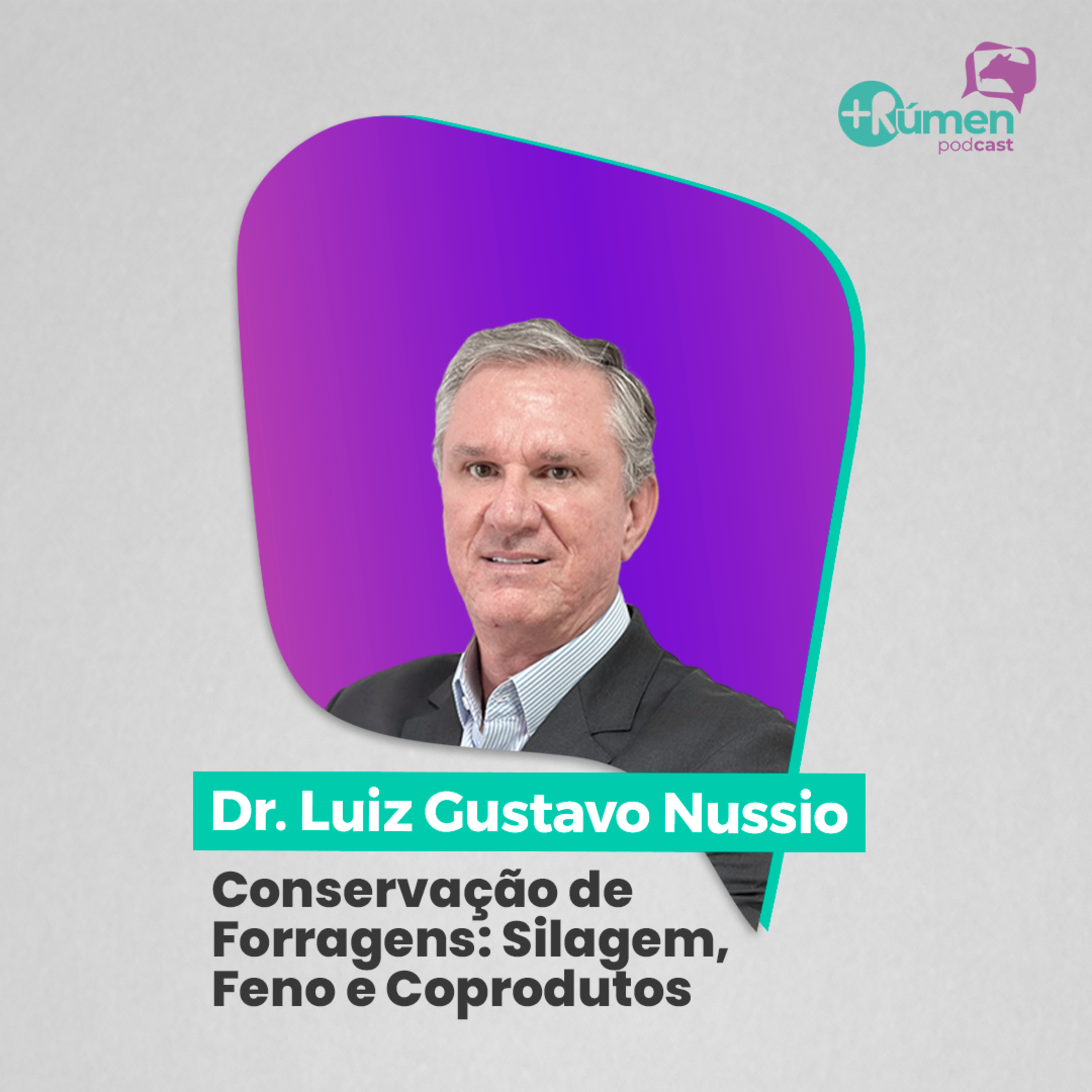 CONSERVAÇÃO DE FORRAGENS: SILAGEM, FENO E COPRODUTOS - Dr. Luiz Gustavo Nussio | Ep. 145 episode artwork