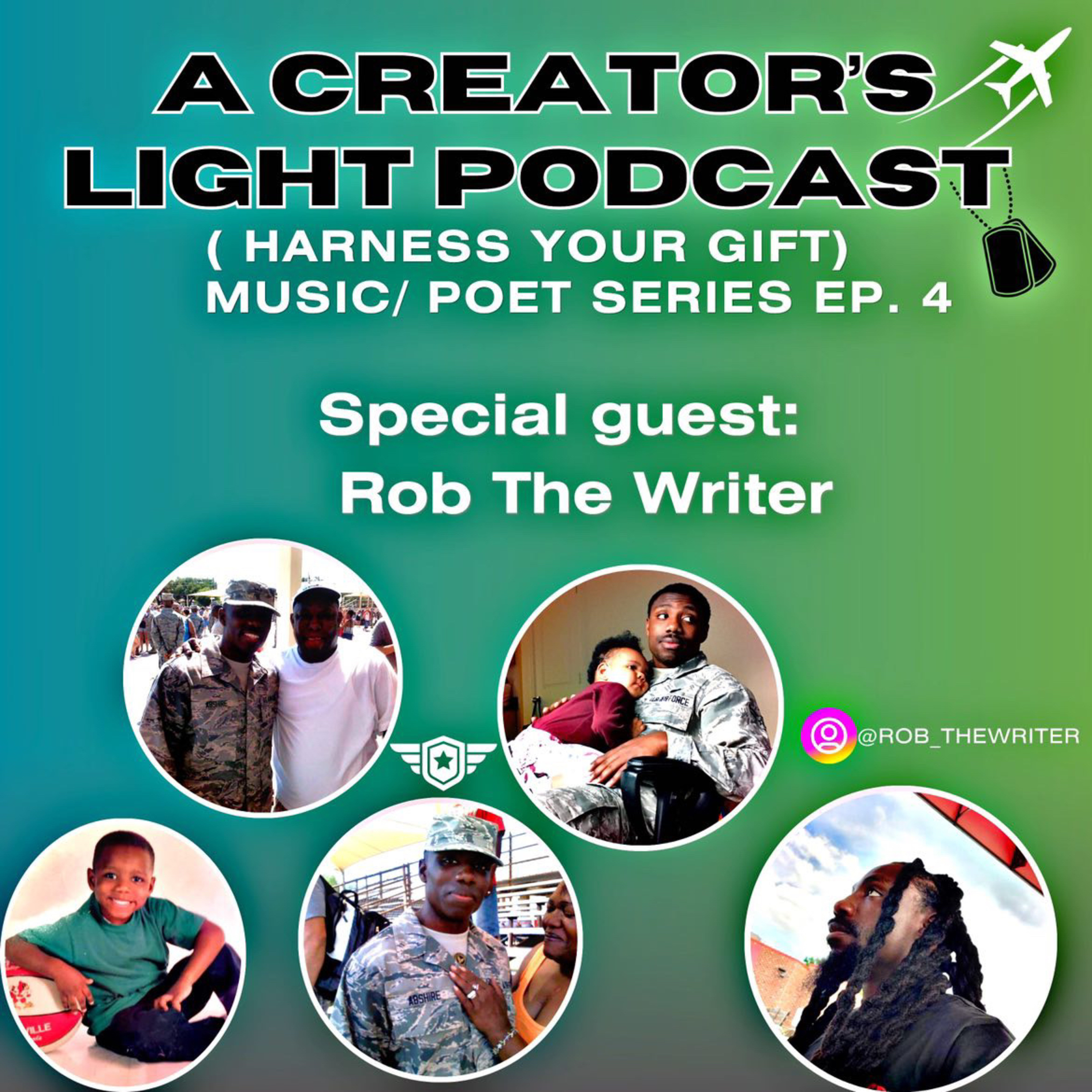 Music/Poet series Ep. 4 featuring Rob The Writer  episode artwork