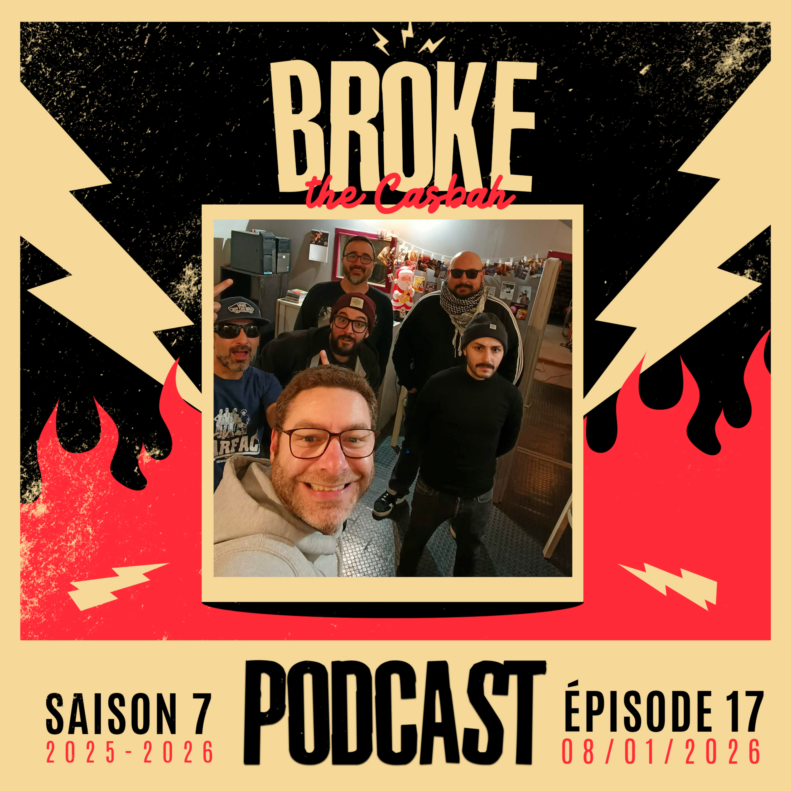 Broke The Casbah #268 : 8 janvier 2026 / Invités : Clovis et Matthieu de Touccan & Chaleur Tournante episode artwork