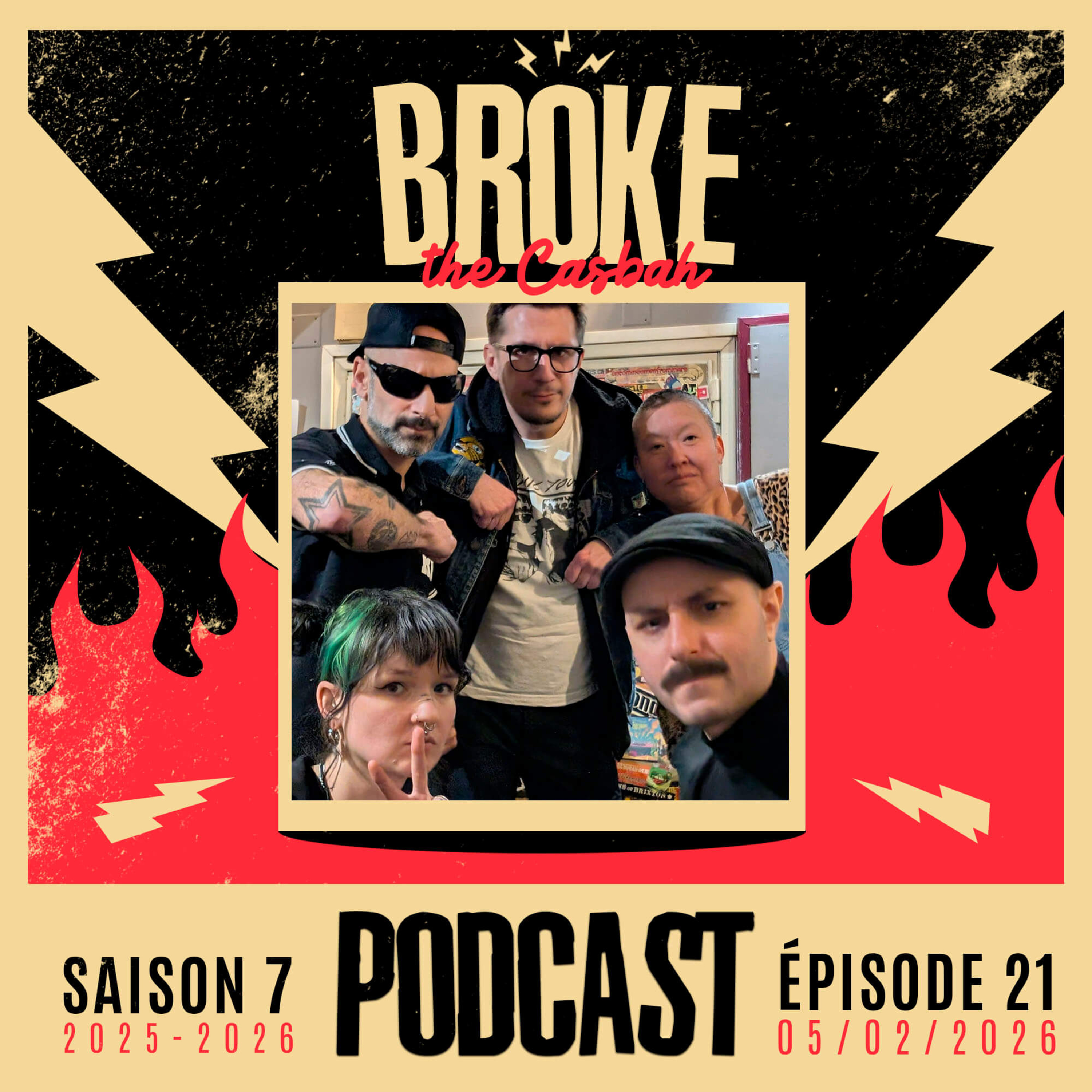 Broke The Casbah #272 : 5 février 2026 / Invitée : Romy de Folk Punk Europe, Loyasse, Émeute episode artwork