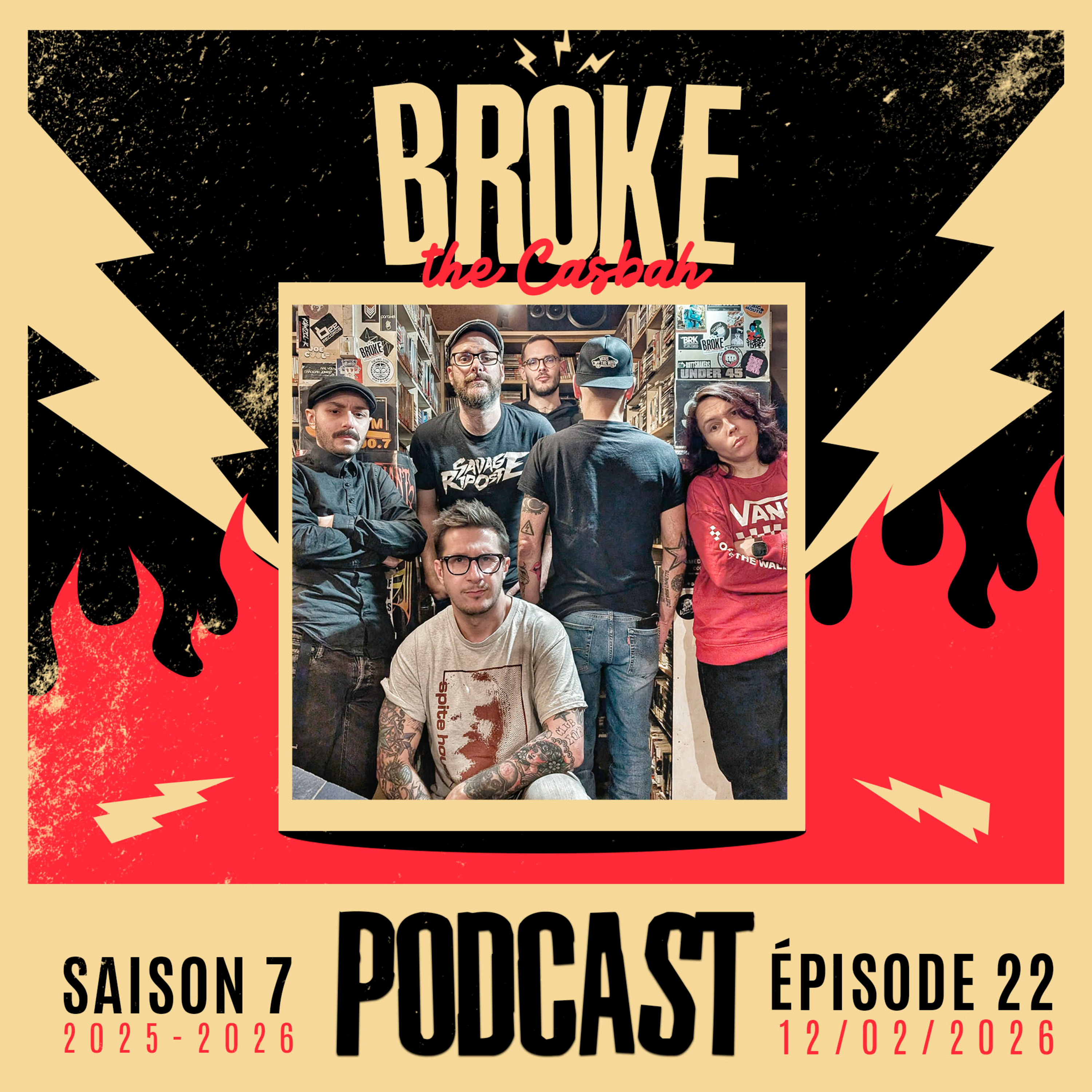 Broke The Casbah #273 : 12 février 2026 / Invité : Randy episode artwork