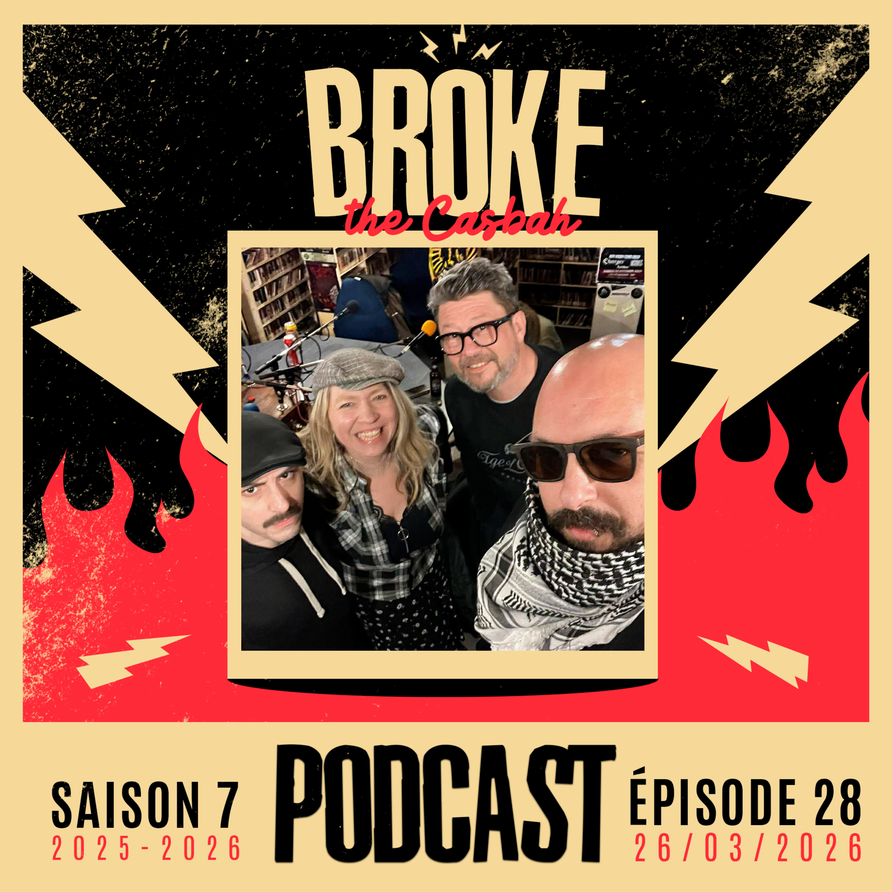 Broke The Casbah #279 : 26 mars 2026 / Invités : Vincent Serious Gap & Christelle episode artwork