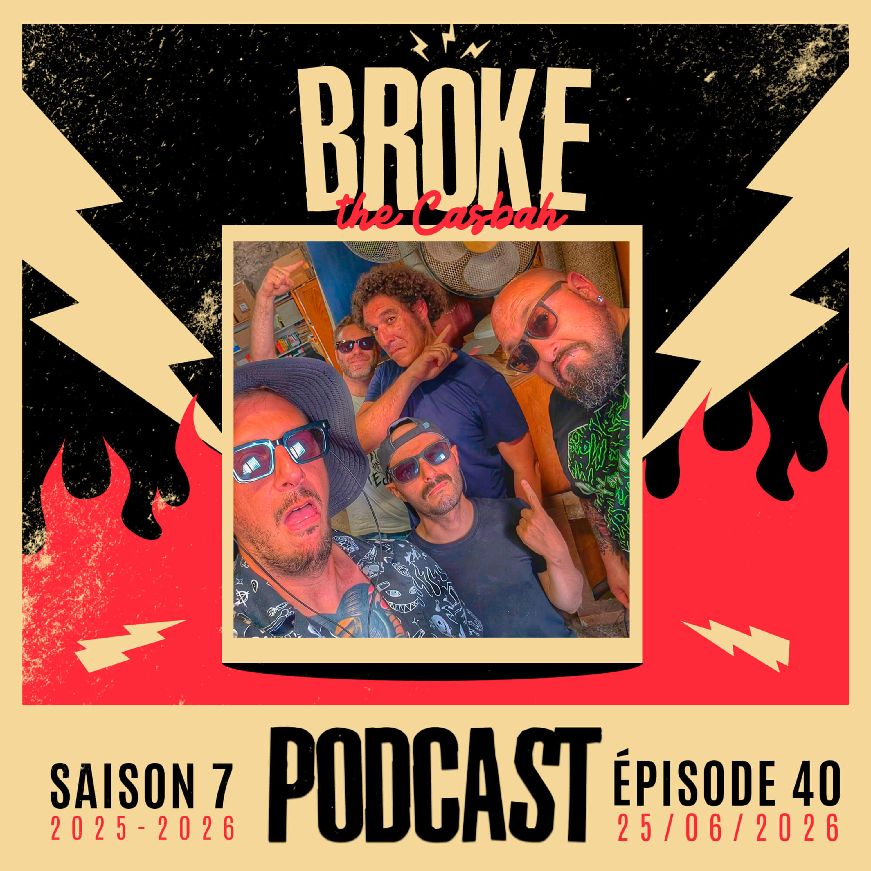 Broke The Casbah #290 : 25 juin 2026 / Invité : Roby de Off My Way, Big Mouth episode artwork