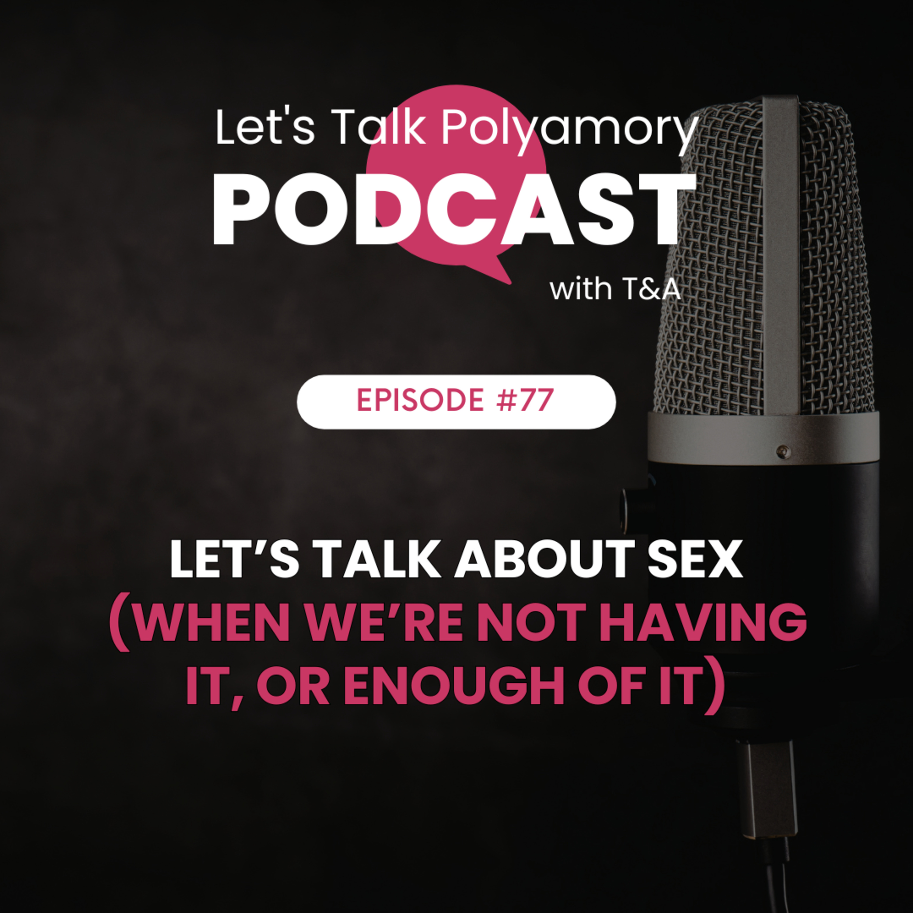 77: Let’s Talk About Sex (When We’re Not Having It or Enough of It) episode artwork