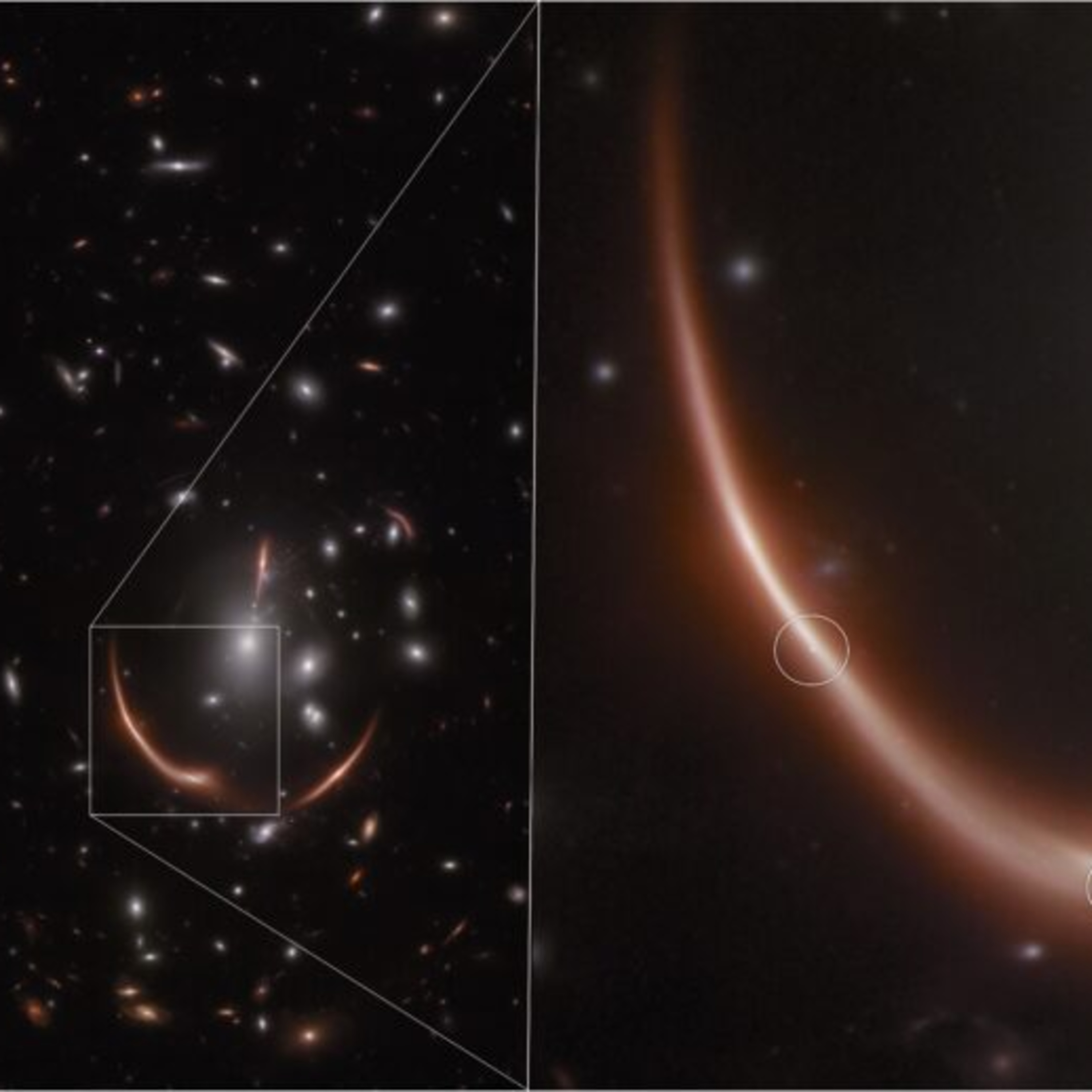 JAMES WEBB SPACE TELESCOPE --GRAVITATIONAL LENSING