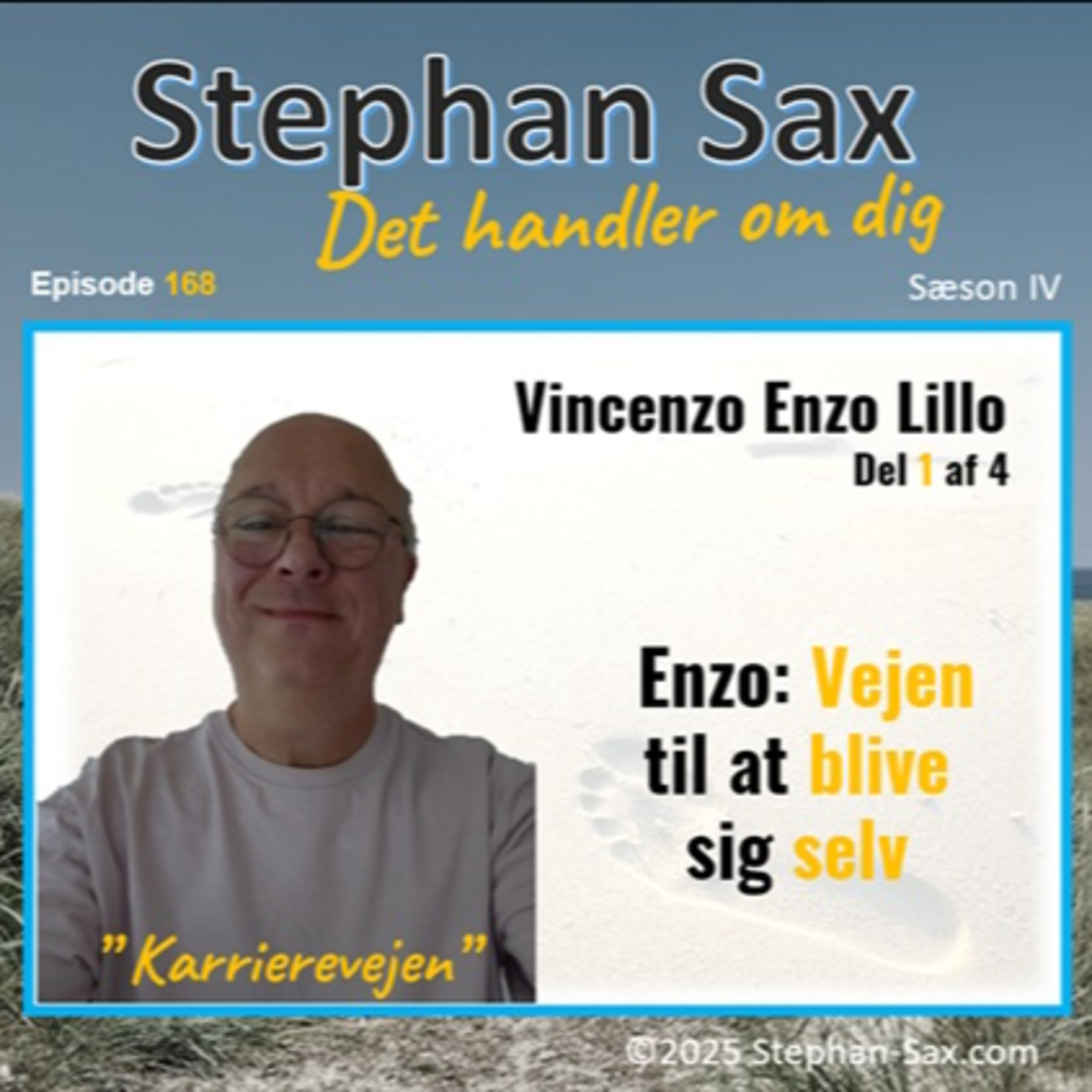 #168 Enzo: Vejen til at blive sig selv – del 1 Karrierevejen episode artwork