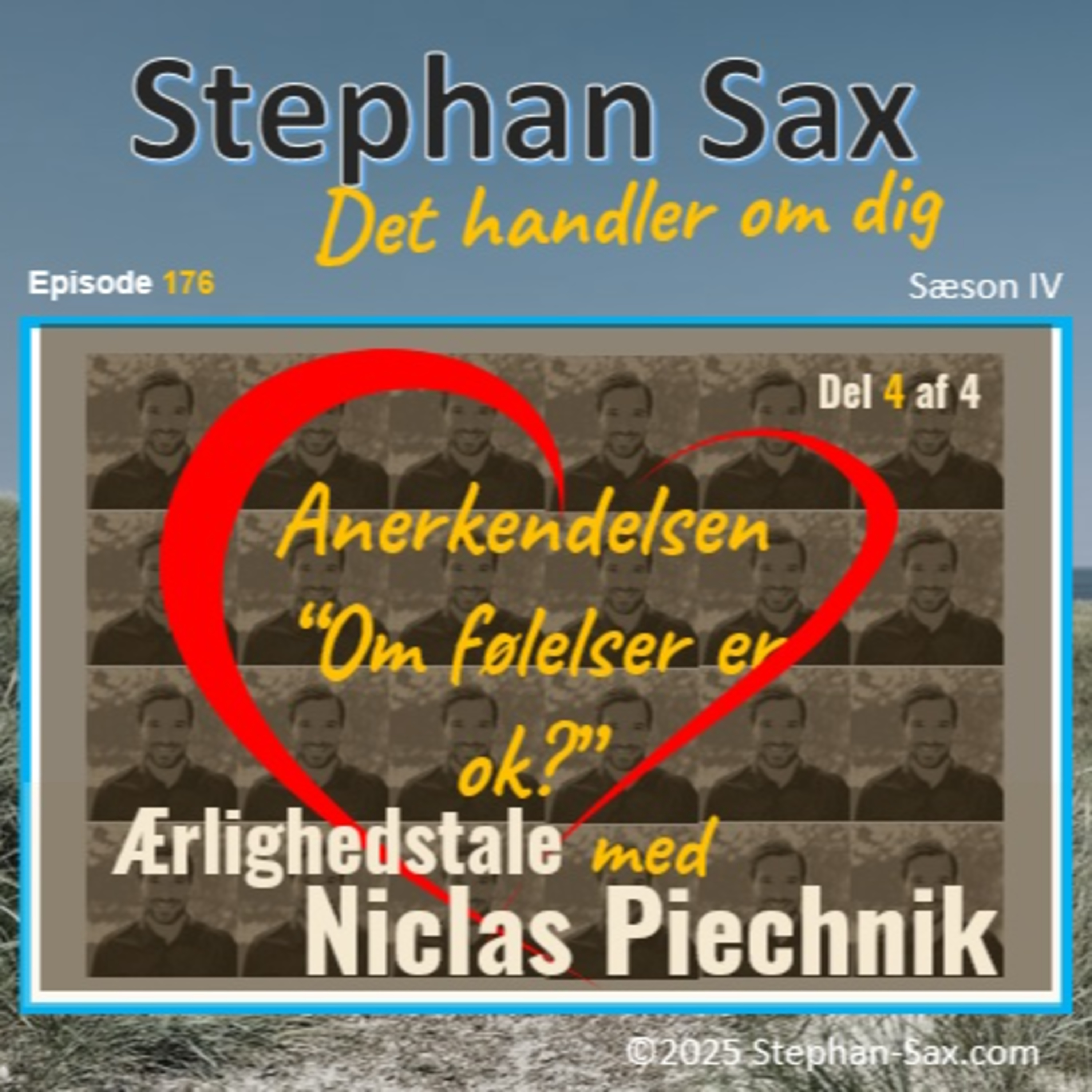 #176 Æht. m. Niclas P. del 4 Anerkendelsen – “Om følelser er ok?”  episode artwork