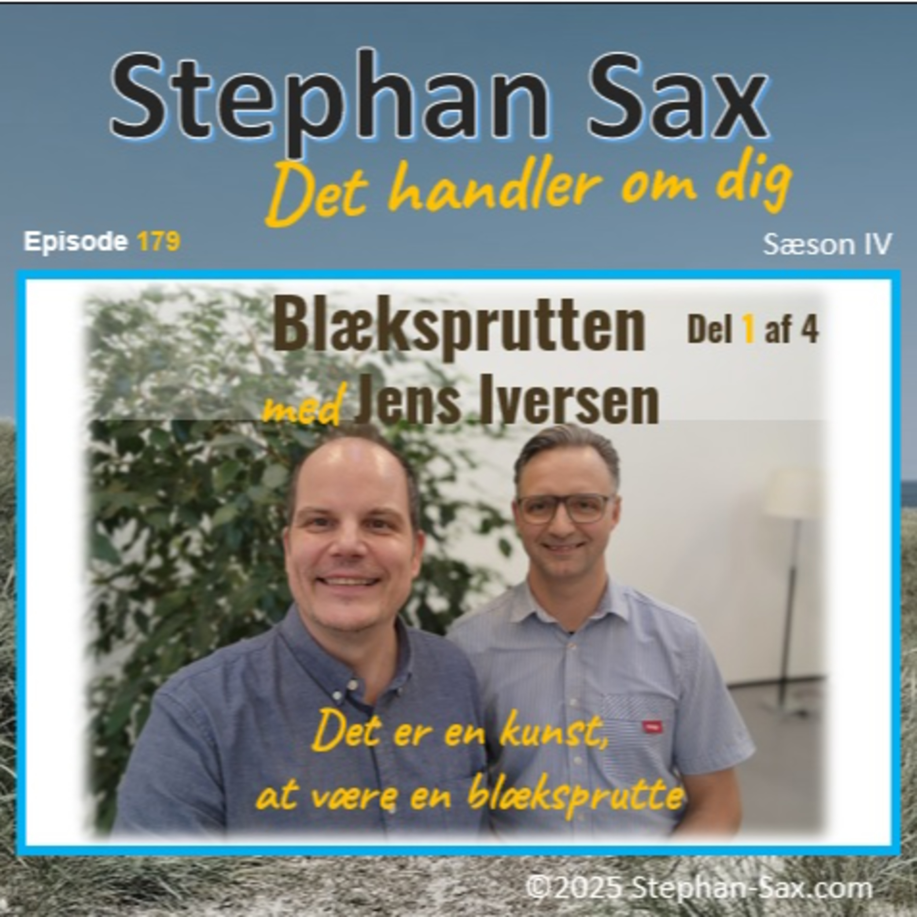 #179 Blæksprutten med Jens – Del 1 Det er en kunst at være en blæksprutte episode artwork