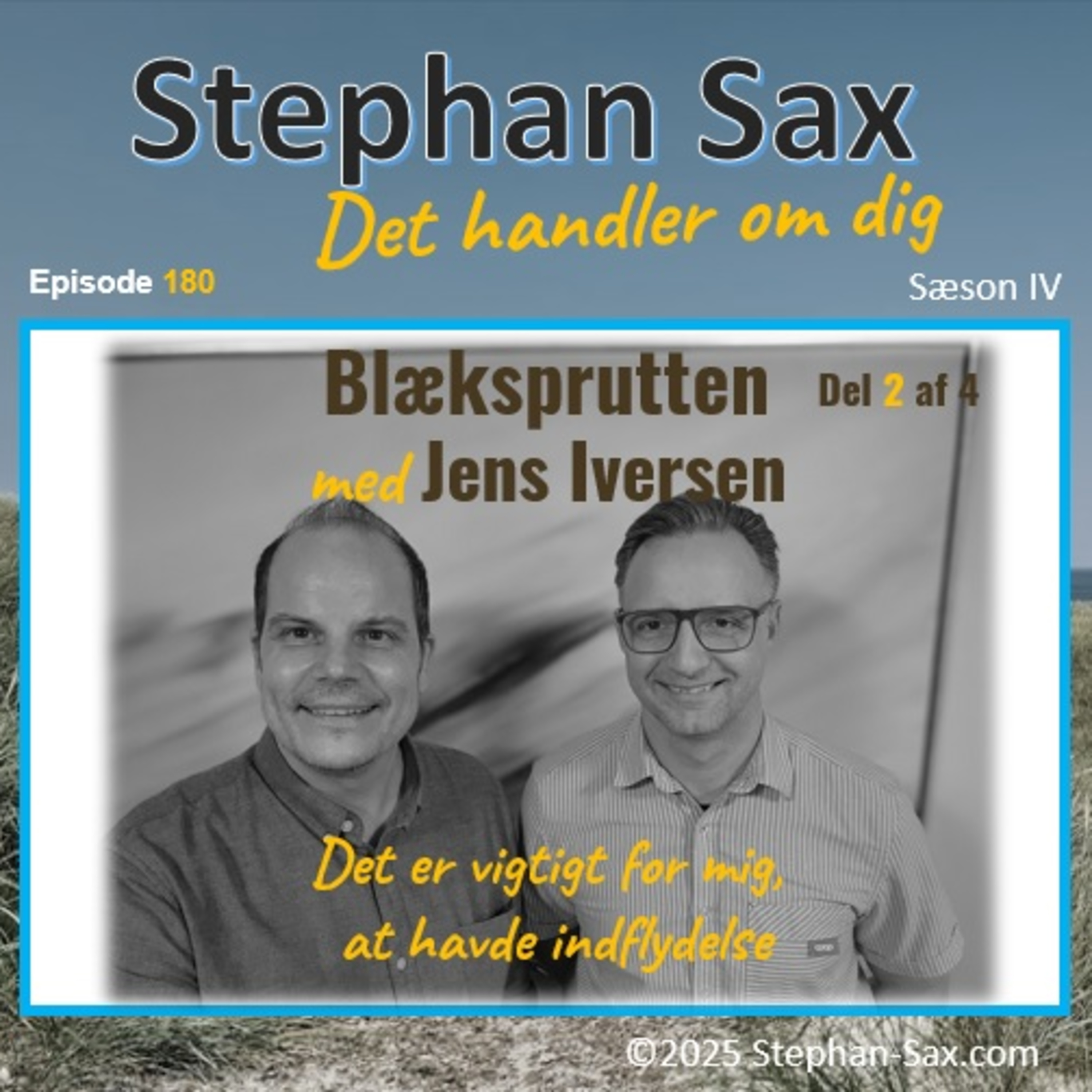 #180 Del 2 Det er vigtigt for mig at have indflydelse - Blæksprutten m. Jens  episode artwork