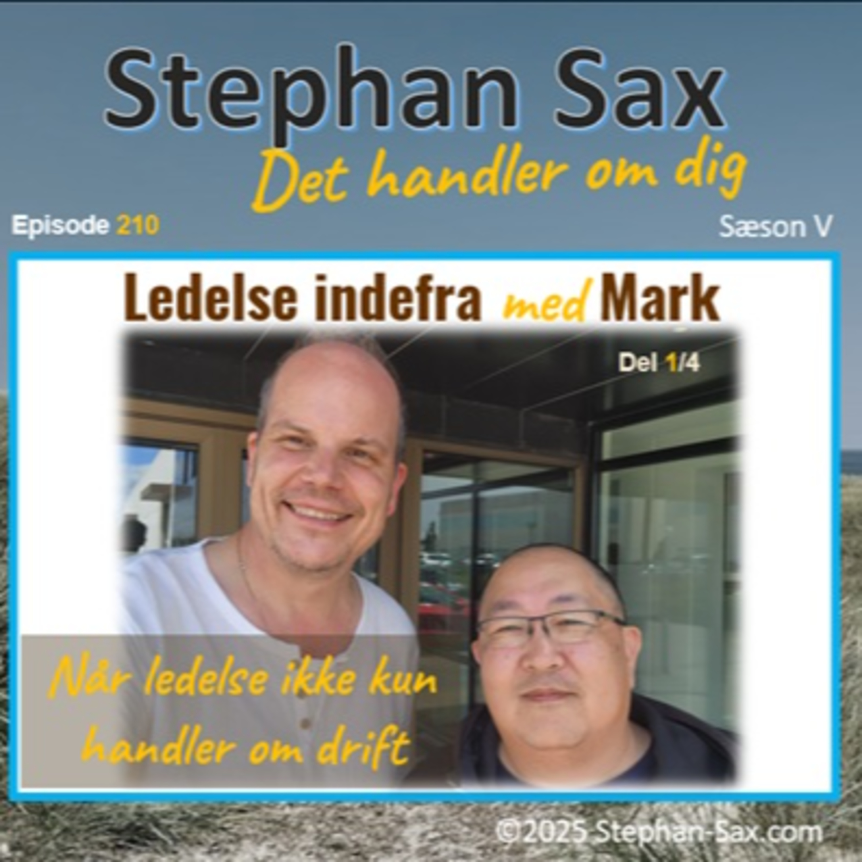 #210 Ledelse indefra med Mark - Del 1 Nå ledelse ikke kun handler om drift