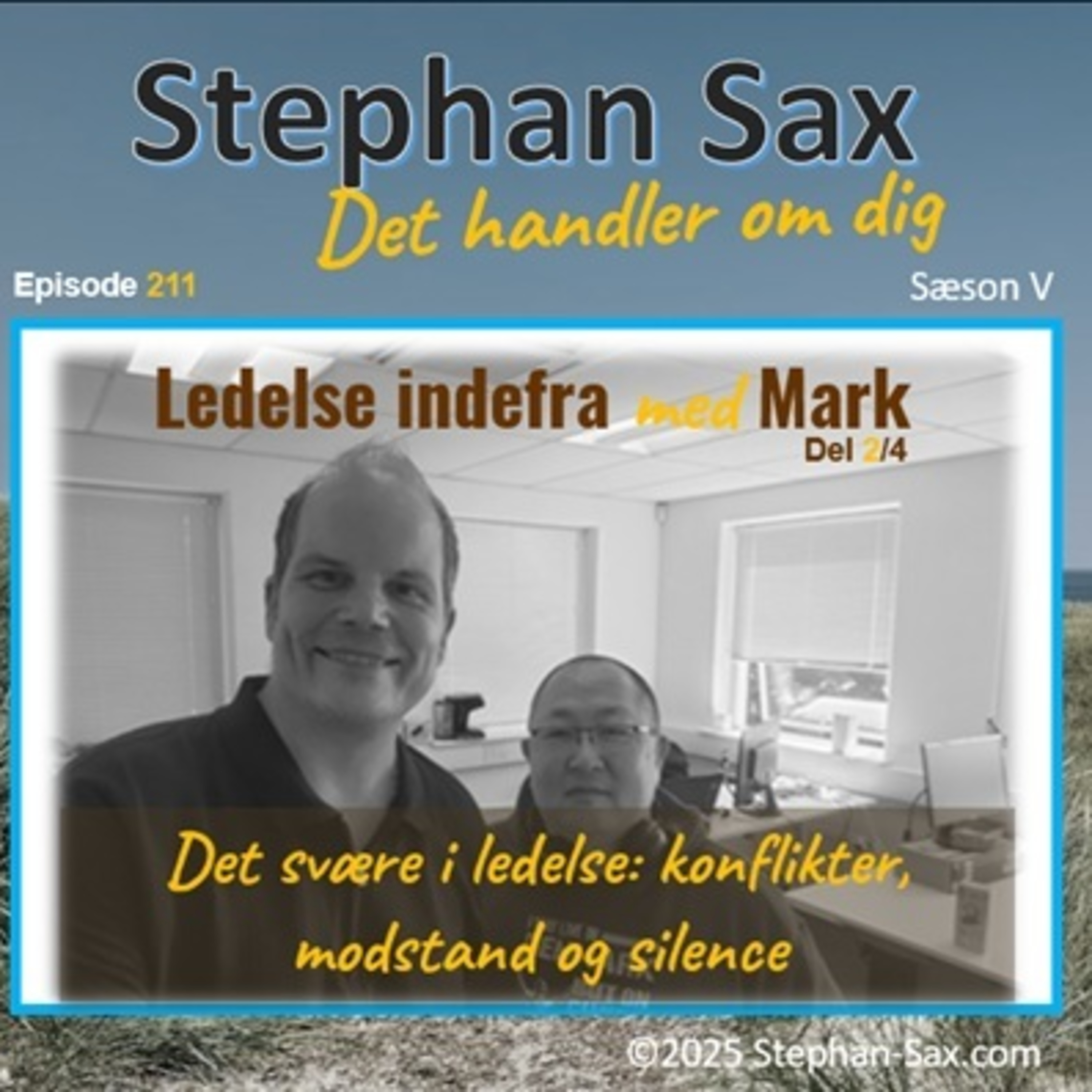 #211 Del 2 Det svære i ledelse: konflikter, modstand og silence Ledelse indefra med Mark