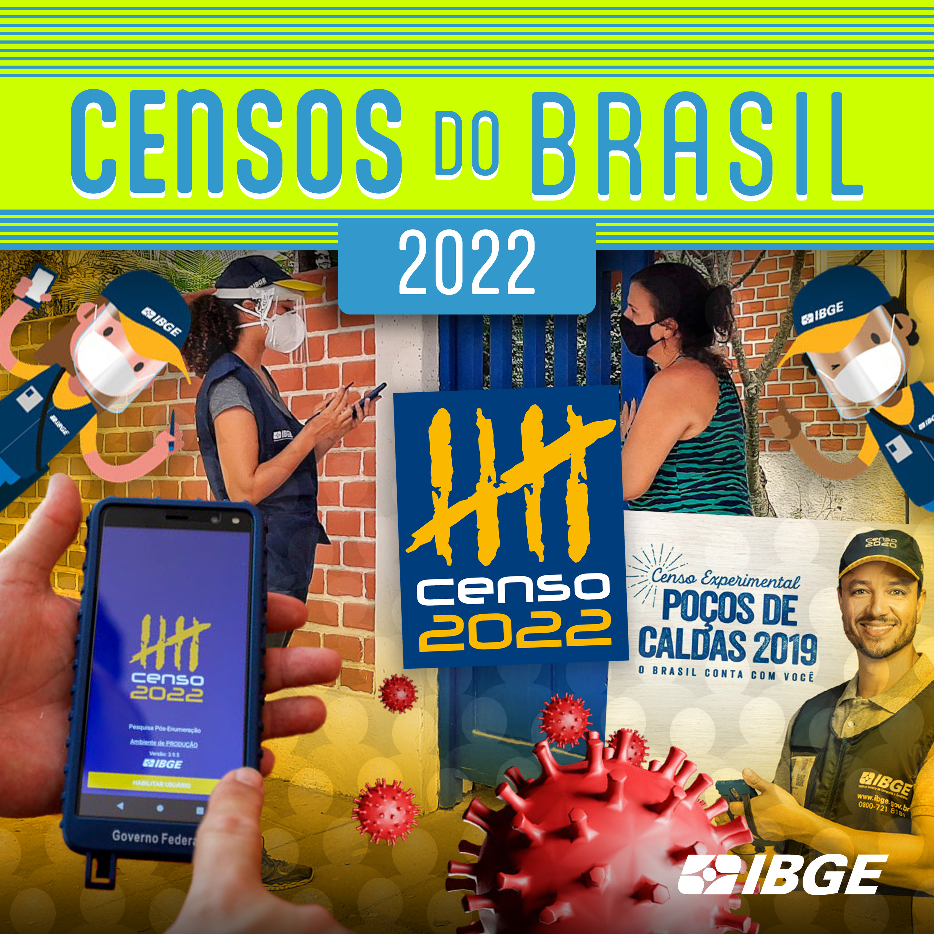 Censos do Brasil