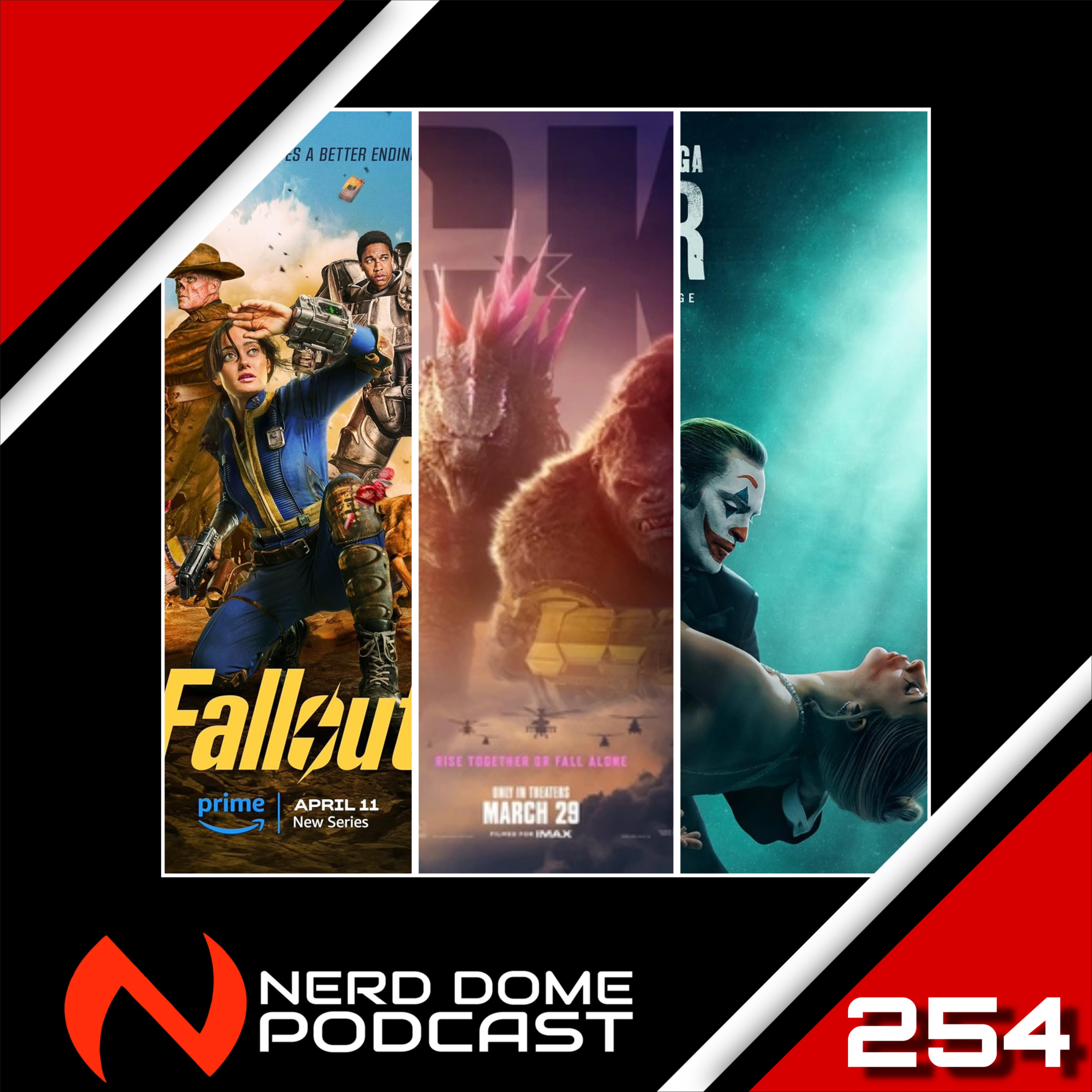 Nerd Dome Podcast Episode 254 - Fallout, Star Wars, and More! episode artwork