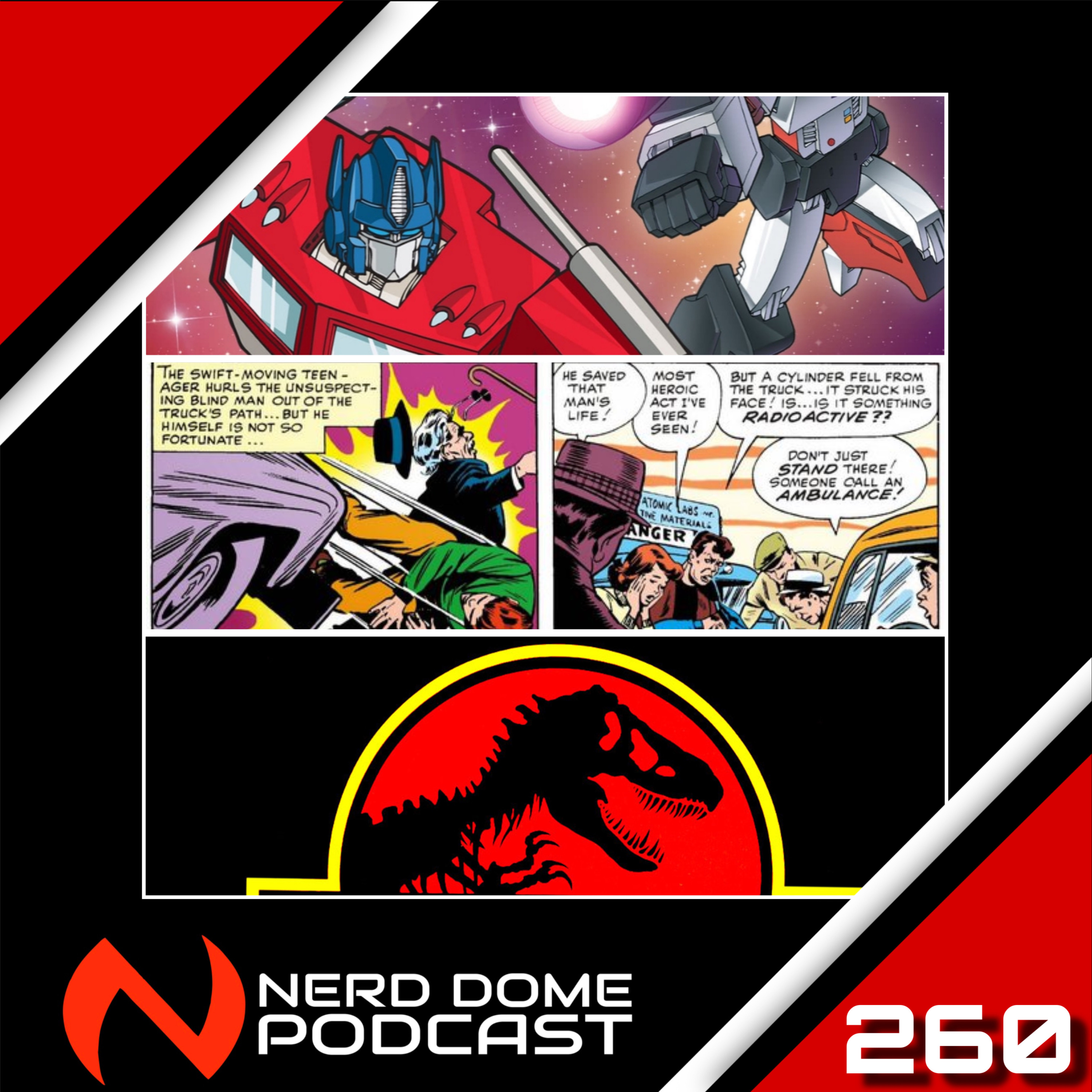Nerd Dome Podcast Episode 260 - The One Without Luke, Inmates Running the Asylum episode artwork