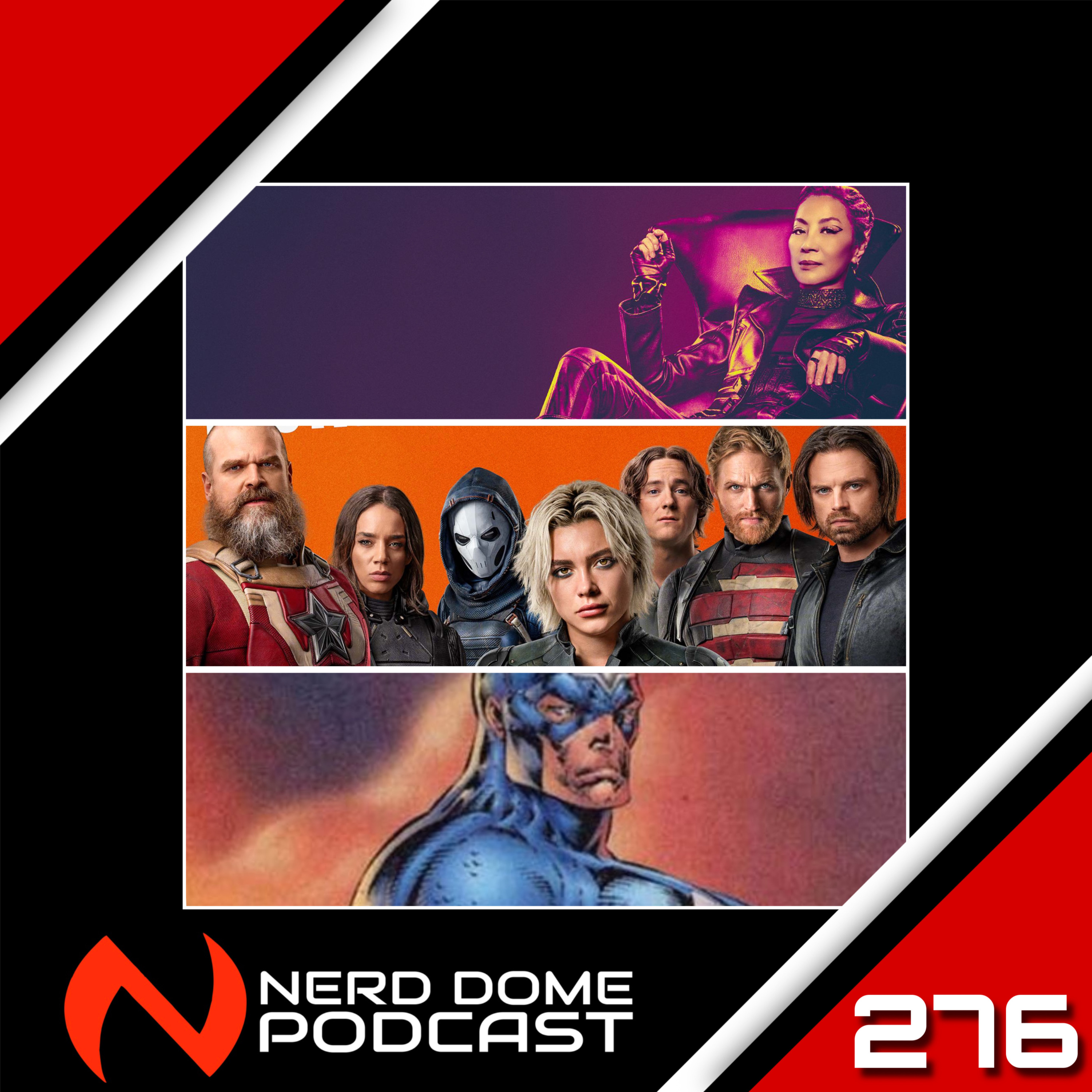 Nerd Dome Podcast Episode 276 - Doyle Mamu and the Snooze News episode artwork