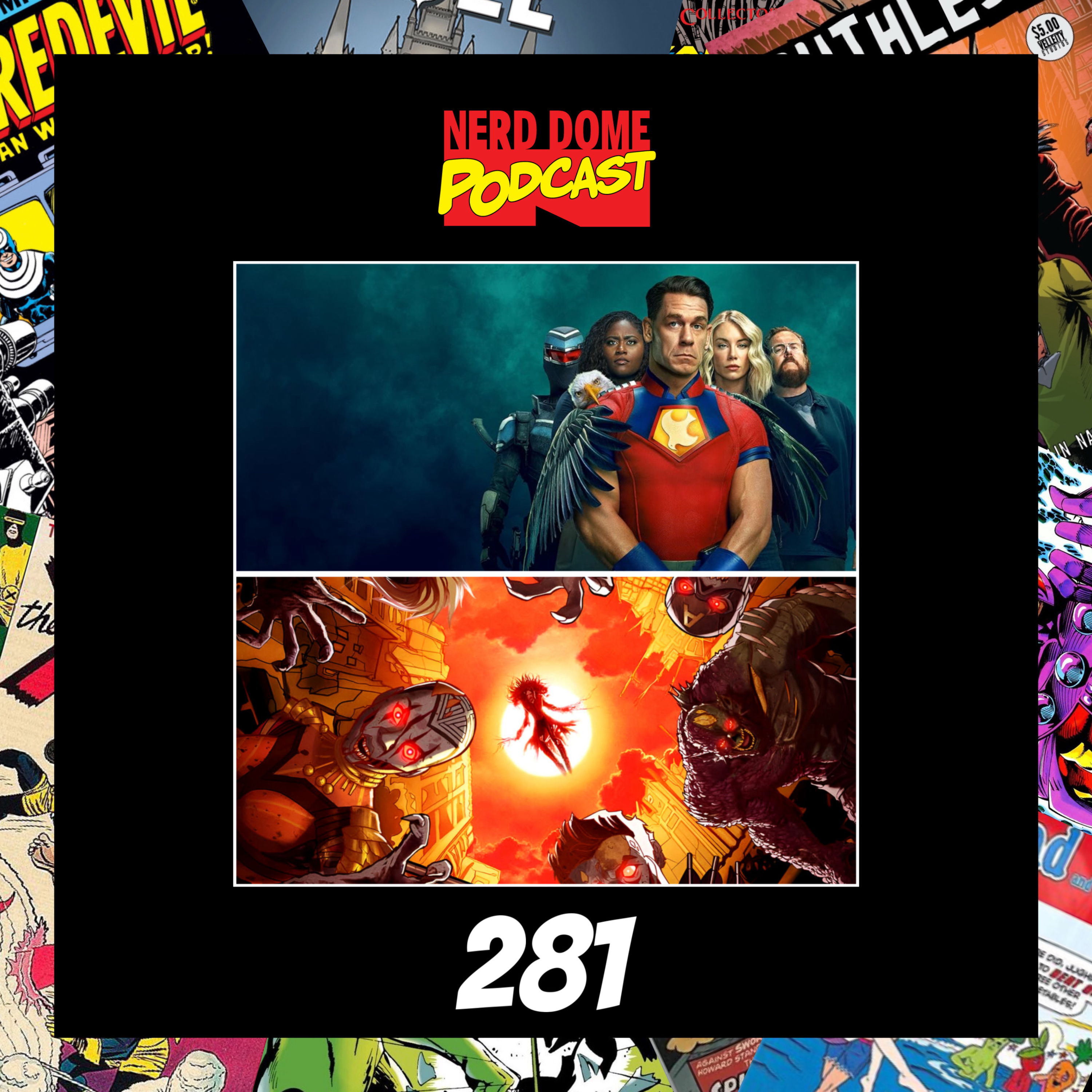 Nerd Dome Podcast Episode 281- FanX 2025 episode artwork