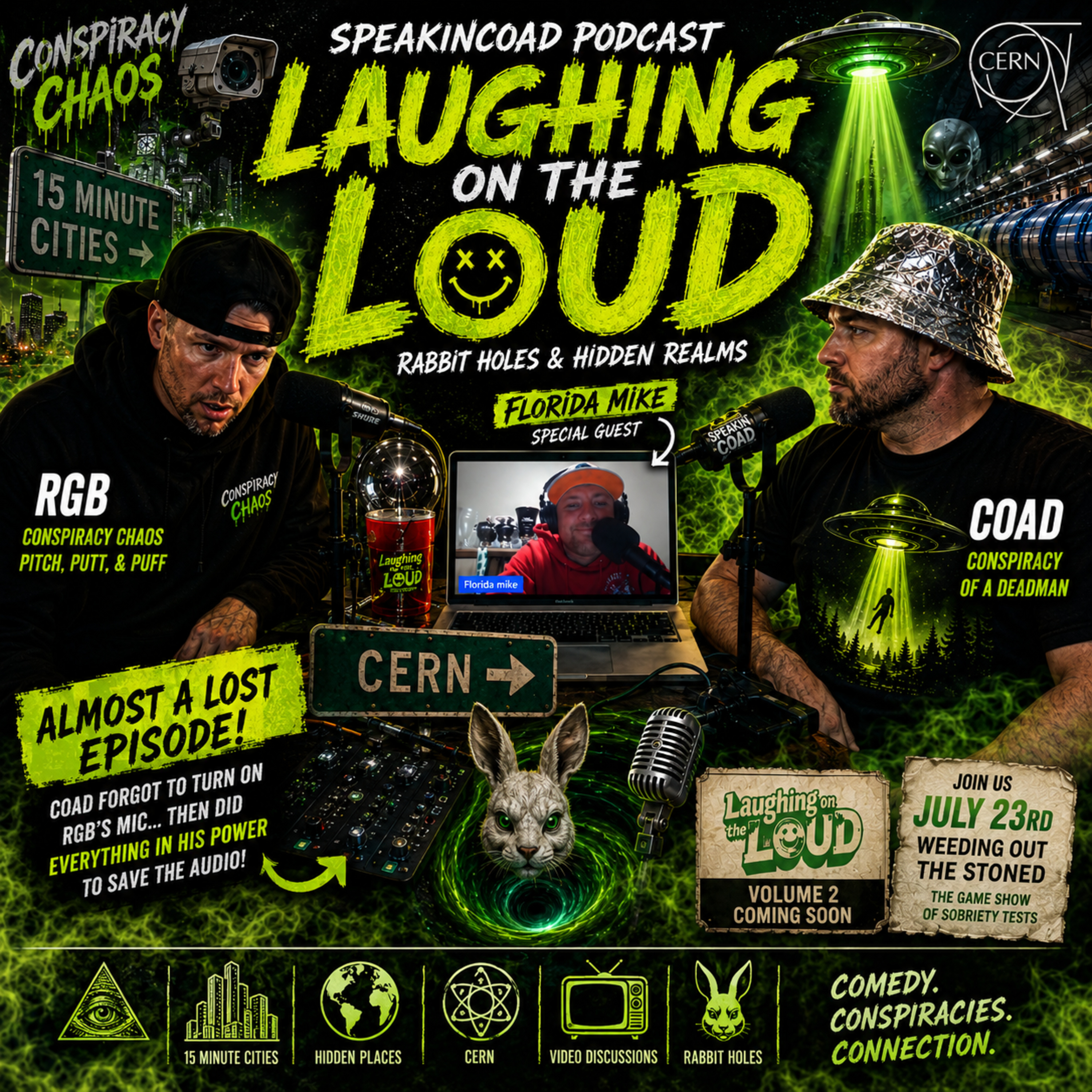 SpeakInCOAD w/ RGB Ft. Florida Mike Laughing On The Loud: Rabbit Holes & Hidden Realms episode artwork