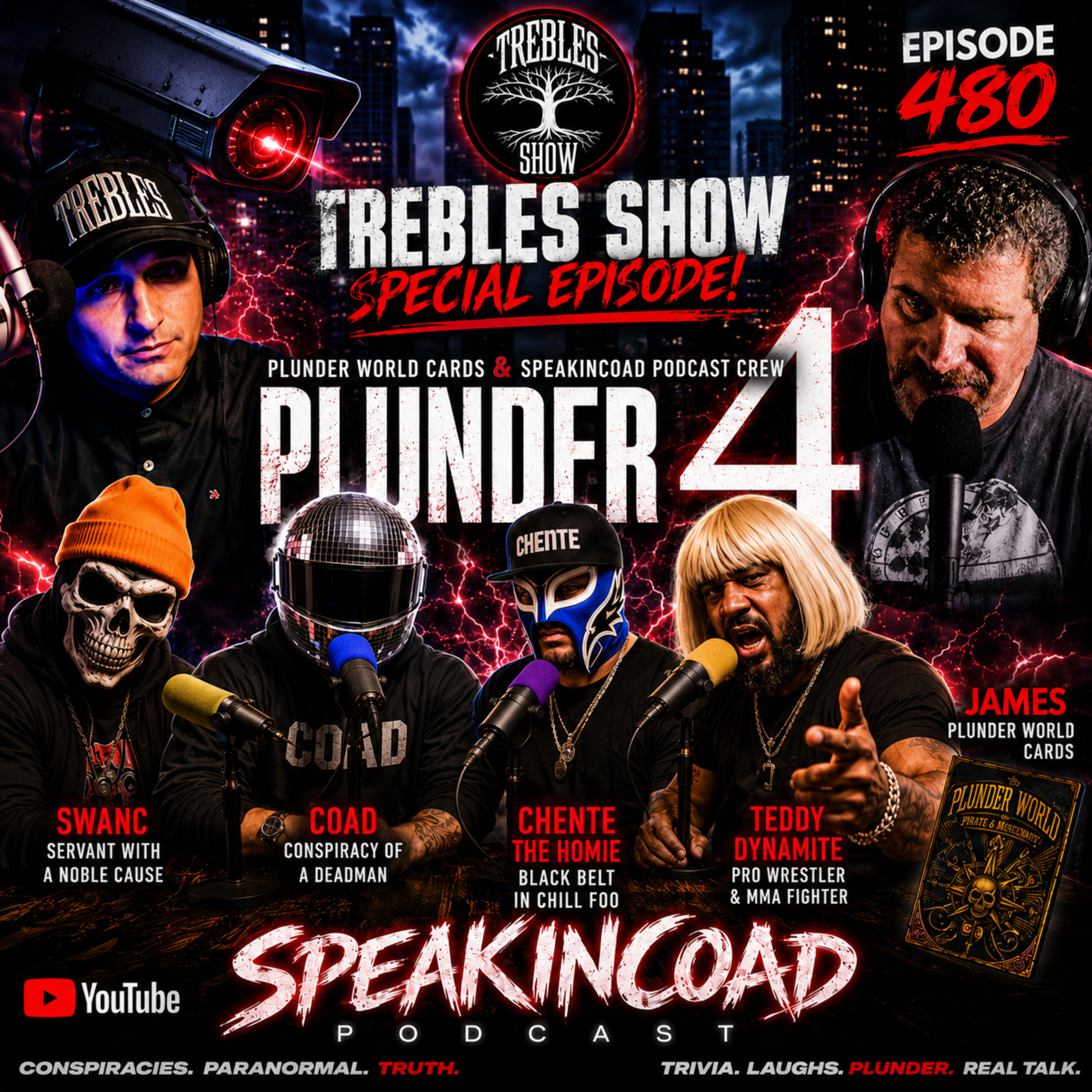  Plunder 4! Ft. @PlunderWorldCards & Trebles García from The Trebles Show episode artwork