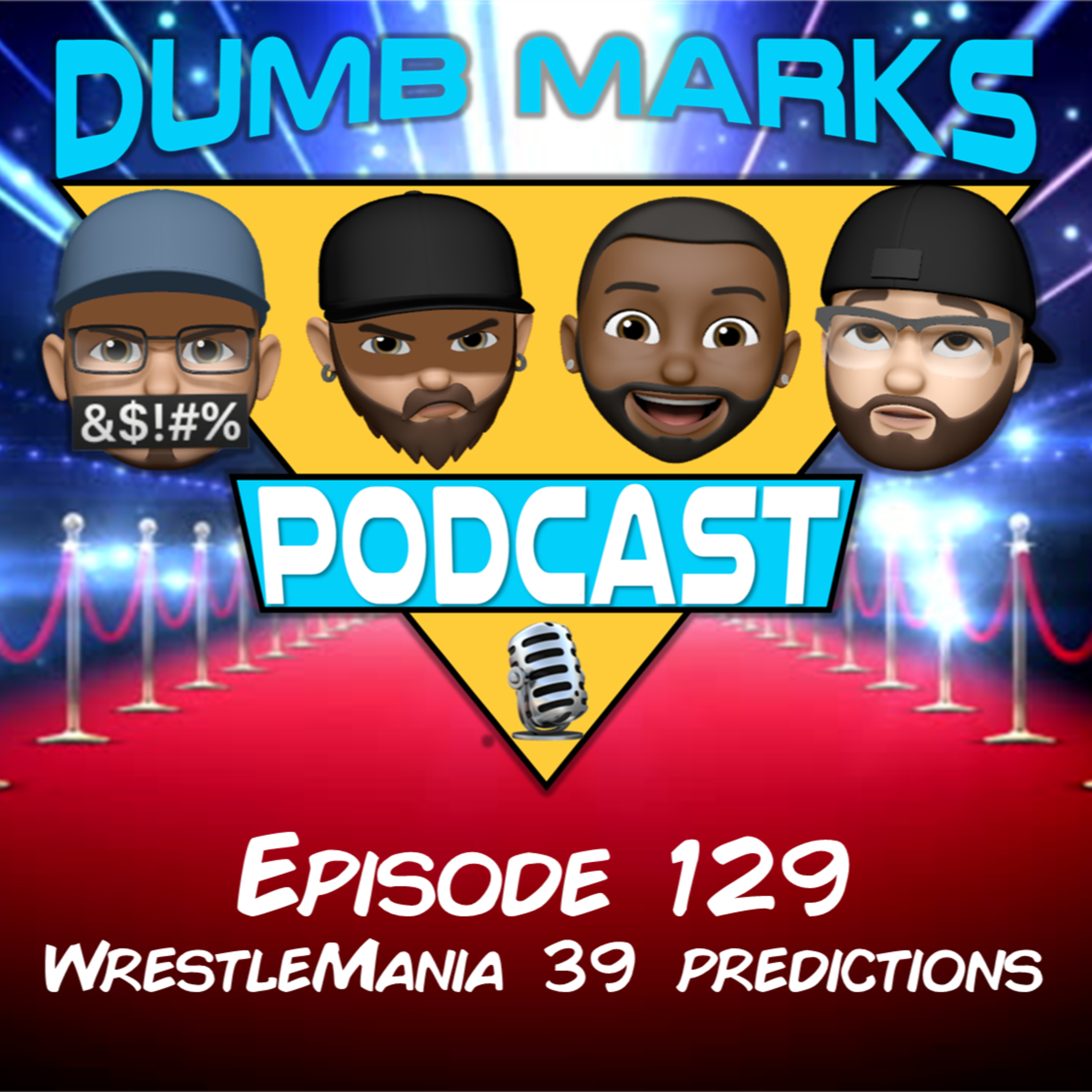 Episode 129 - WrestleMania 39 Predictions episode artwork