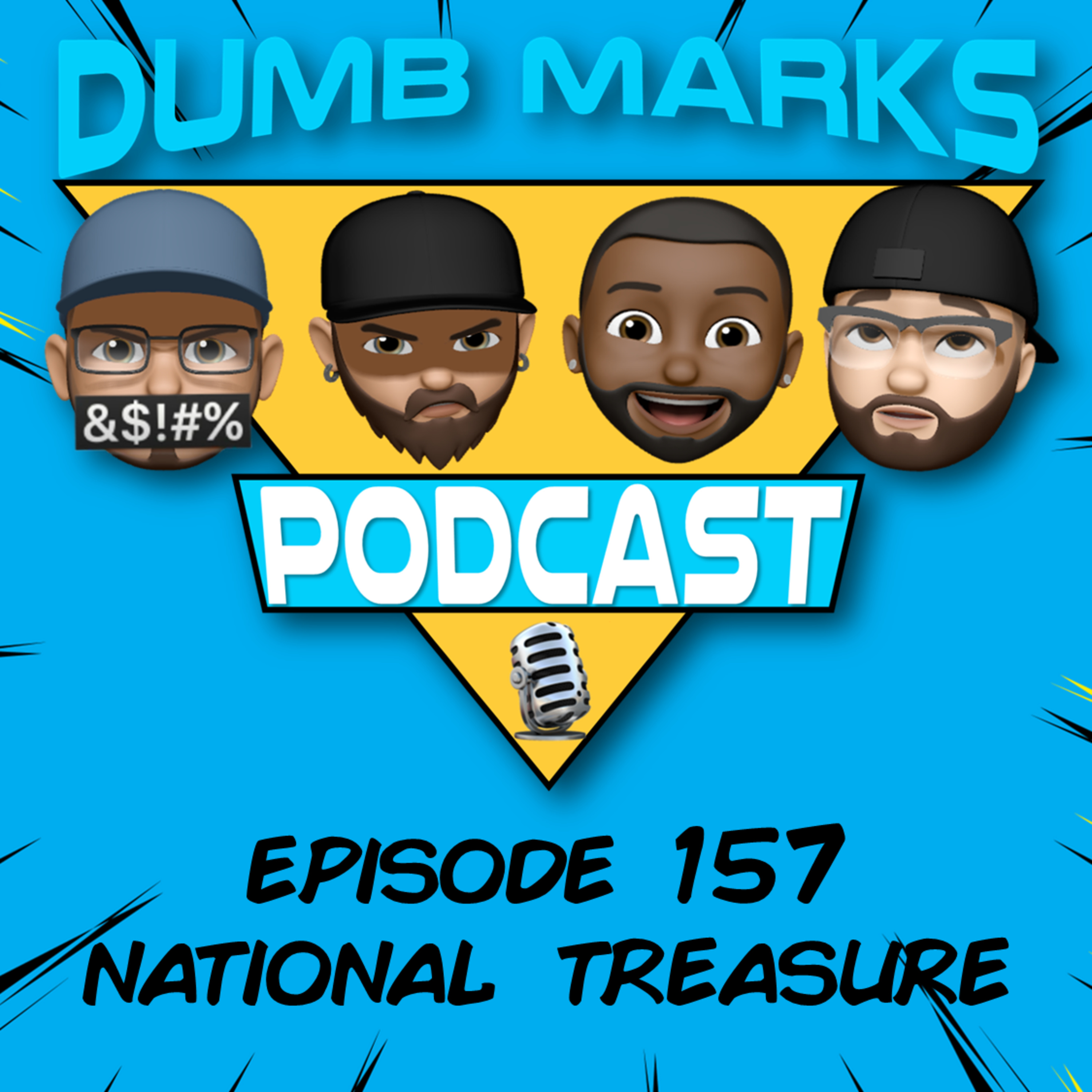 Episode 157 - National Treasure episode artwork