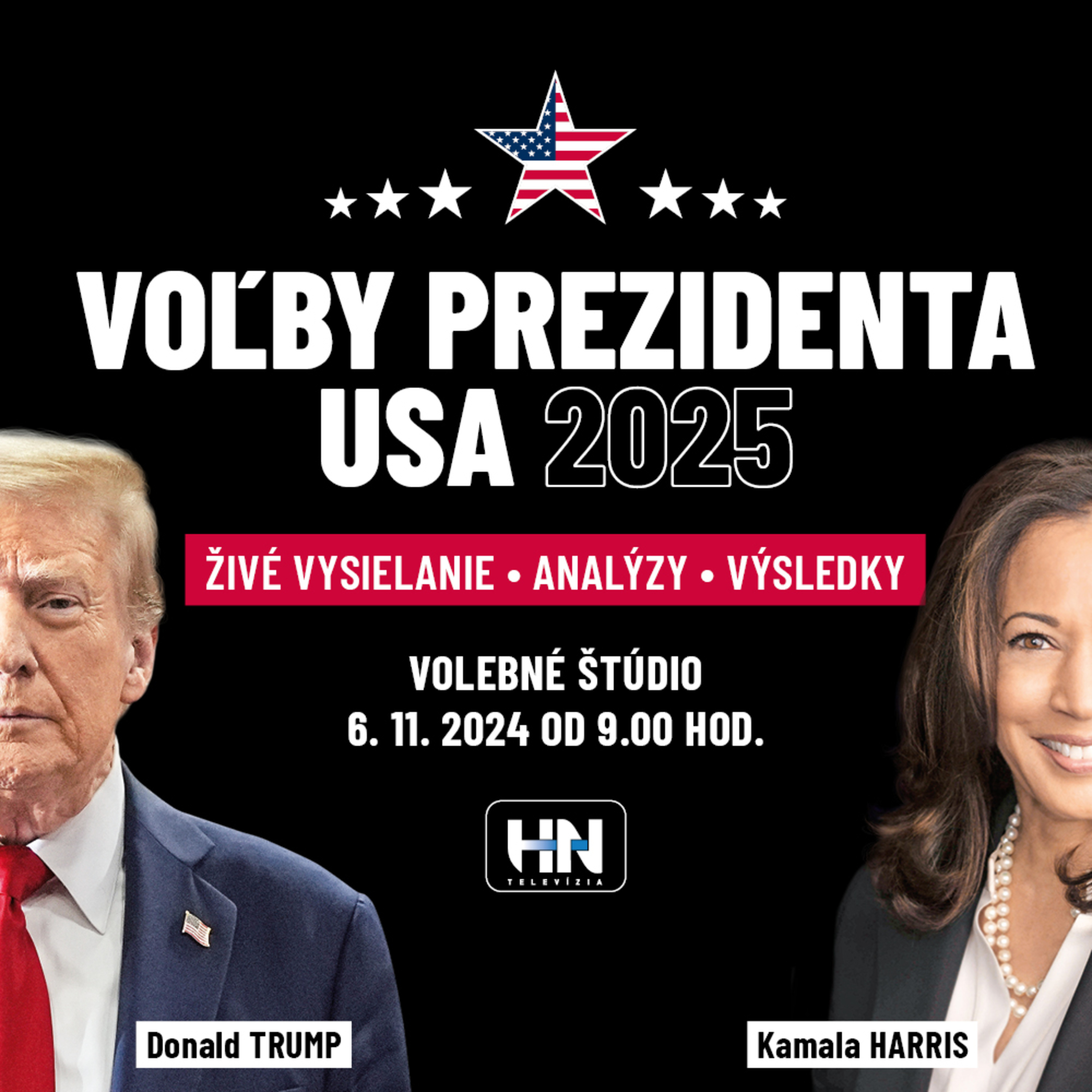 Volebné štúdio USA: Trump vyhral a stane sa prezidentom, sľubuje zlatý vek Ameriky episode artwork