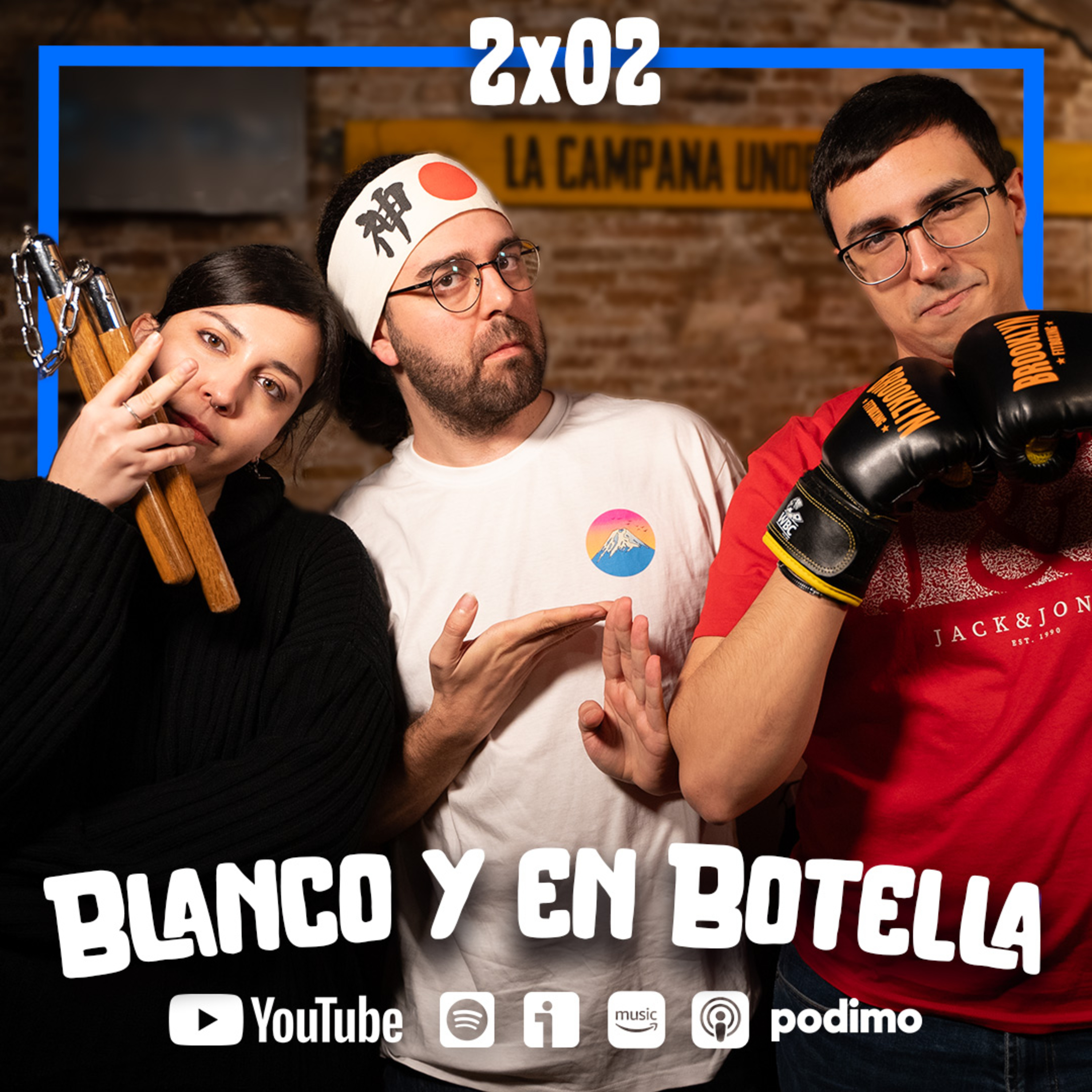 Blanco y en botella