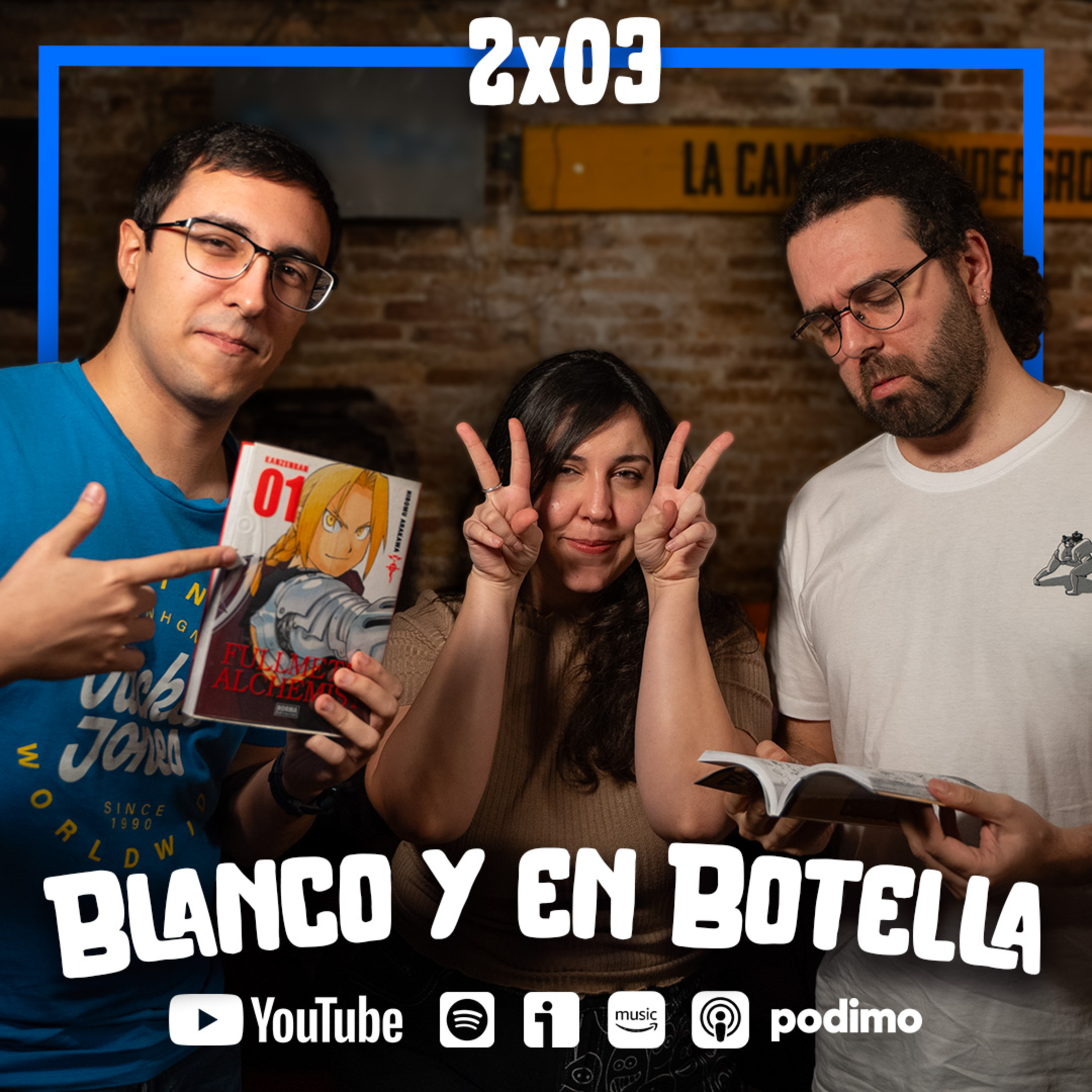 Portada de Blanco y en botella