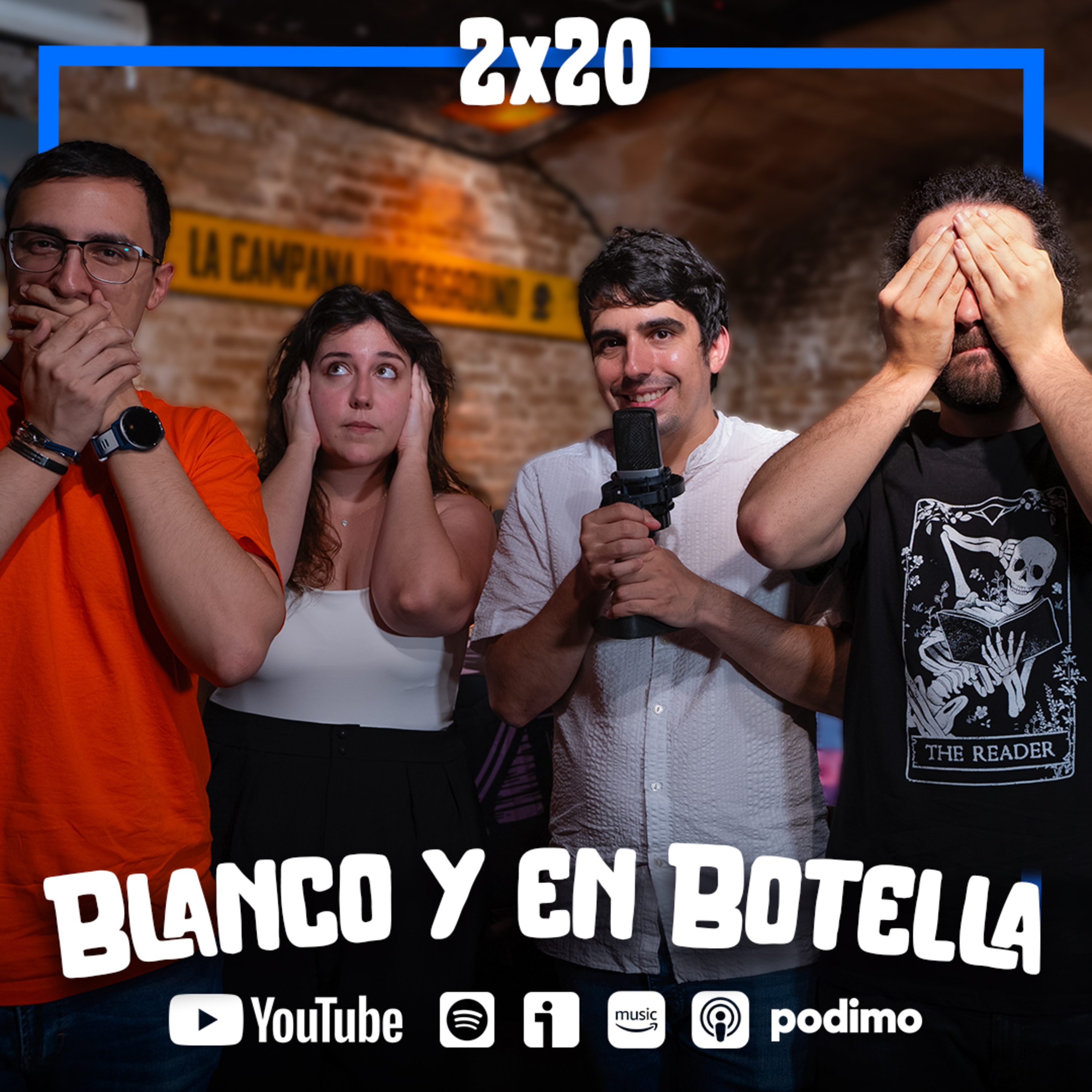 Blanco y en botella