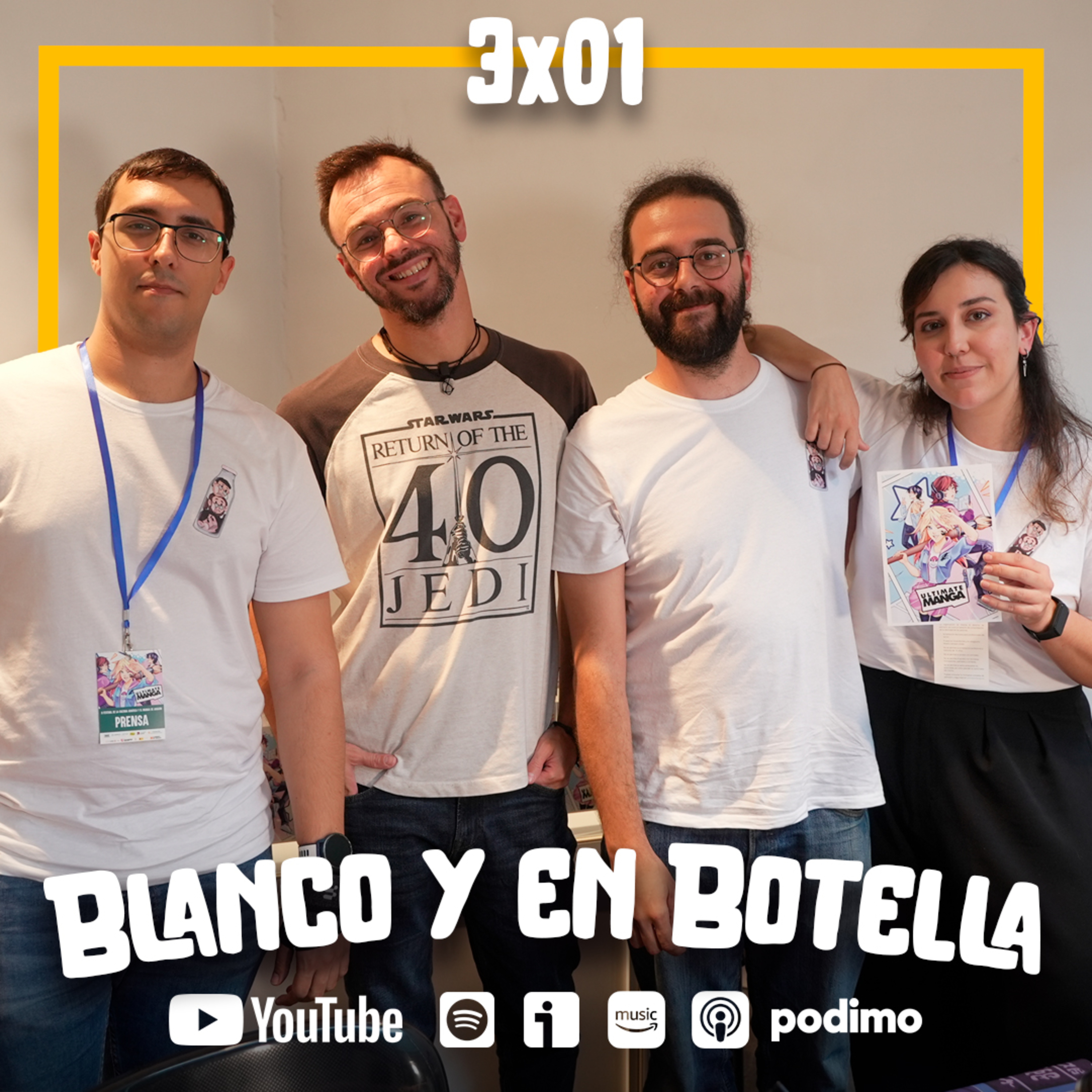 Portada de Blanco y en botella