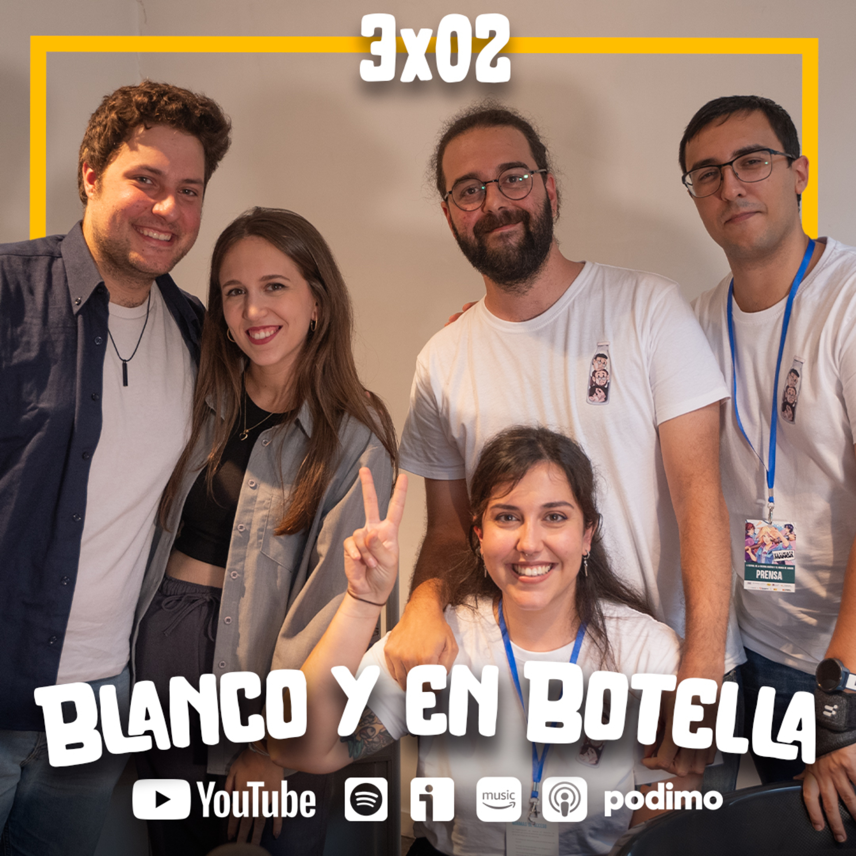 Portada de Blanco y en botella