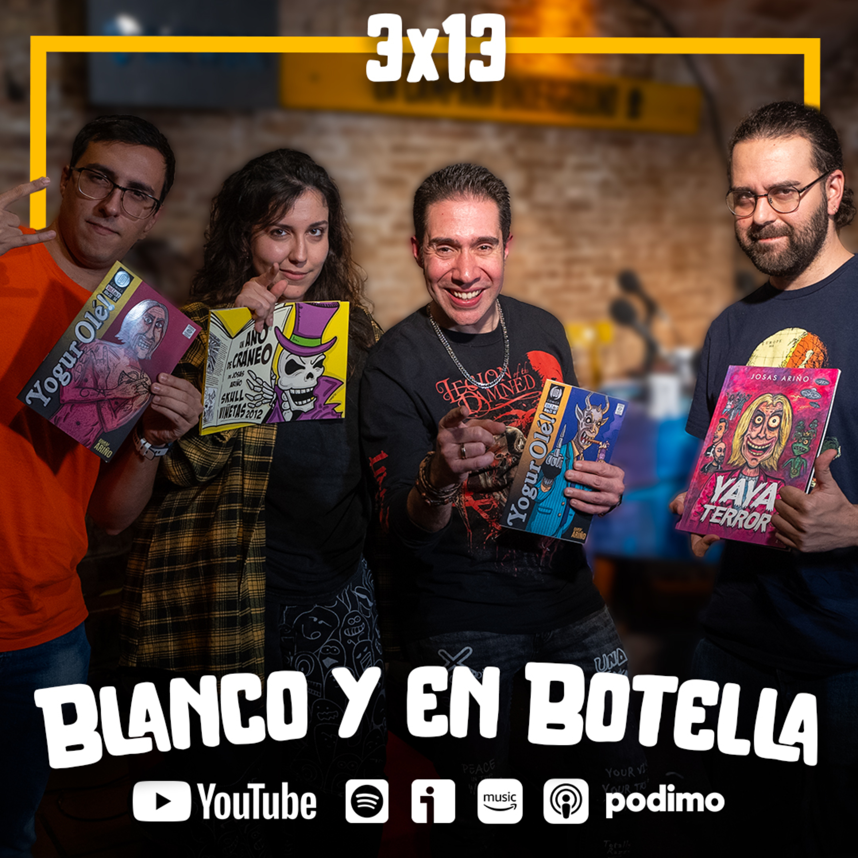 Blanco y en botella