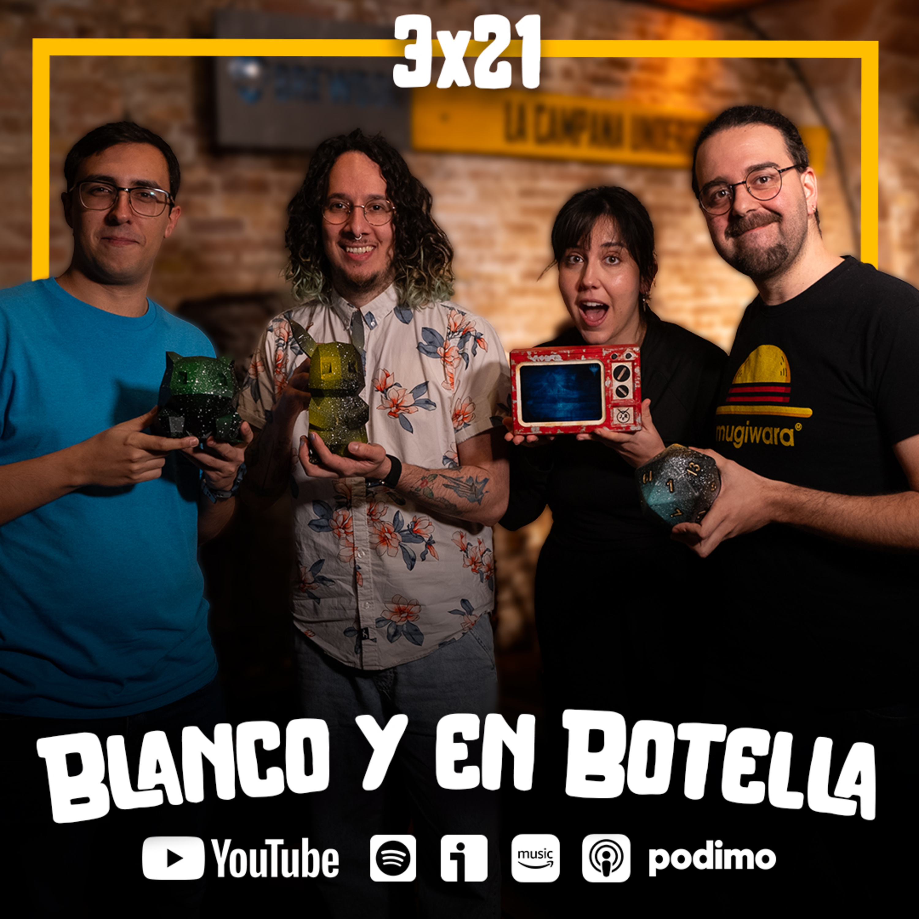 Blanco y en botella