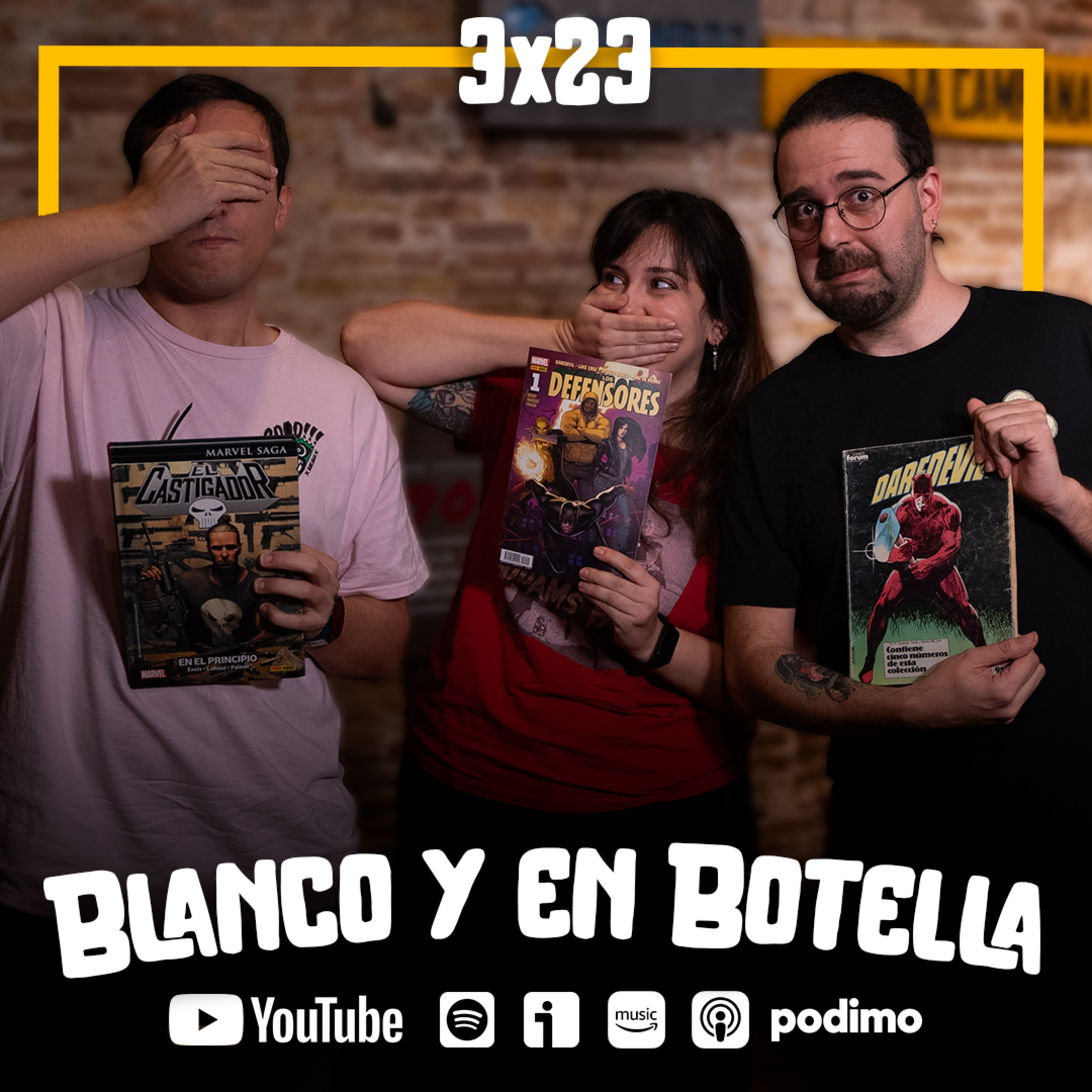 Portada de Blanco y en botella