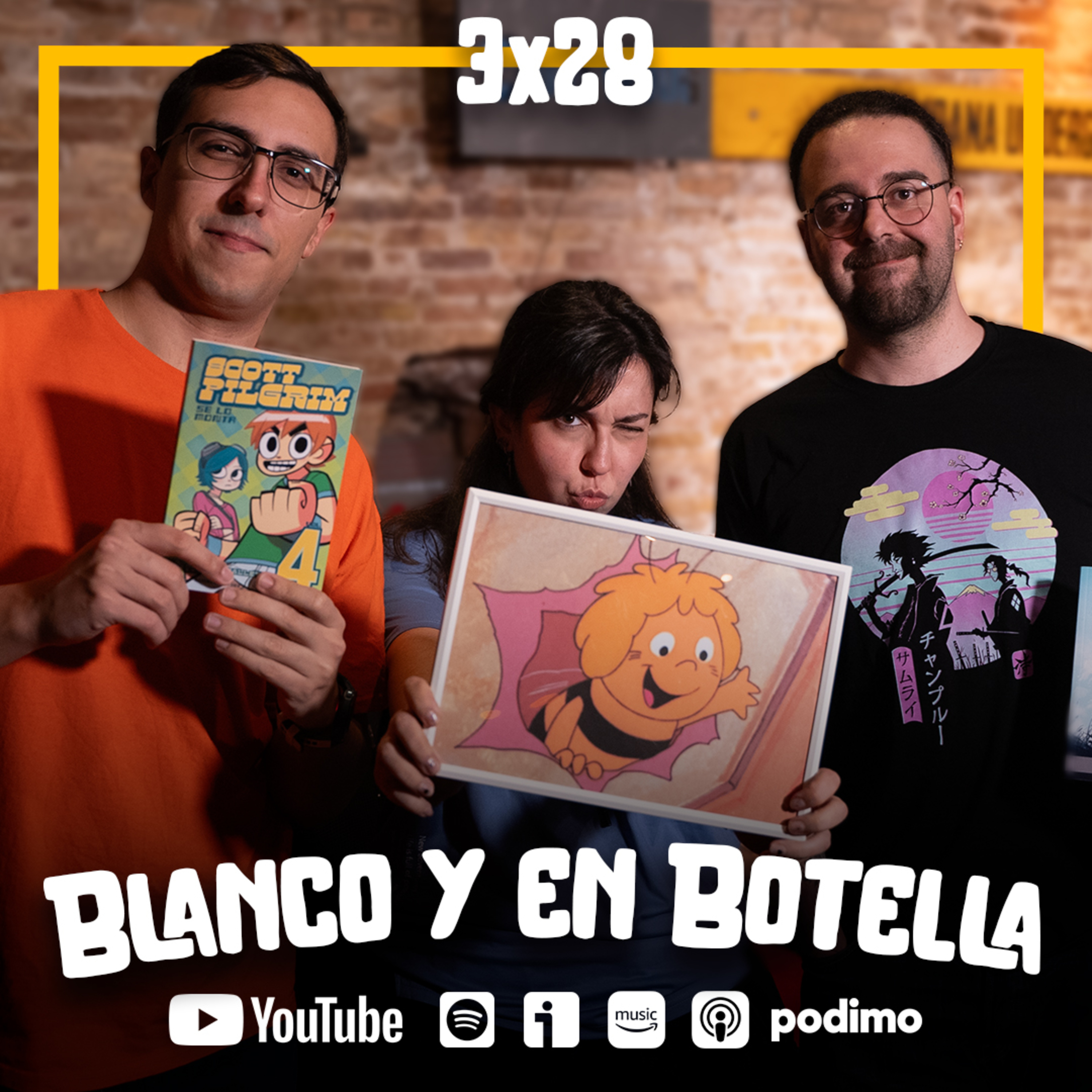 Blanco y en botella