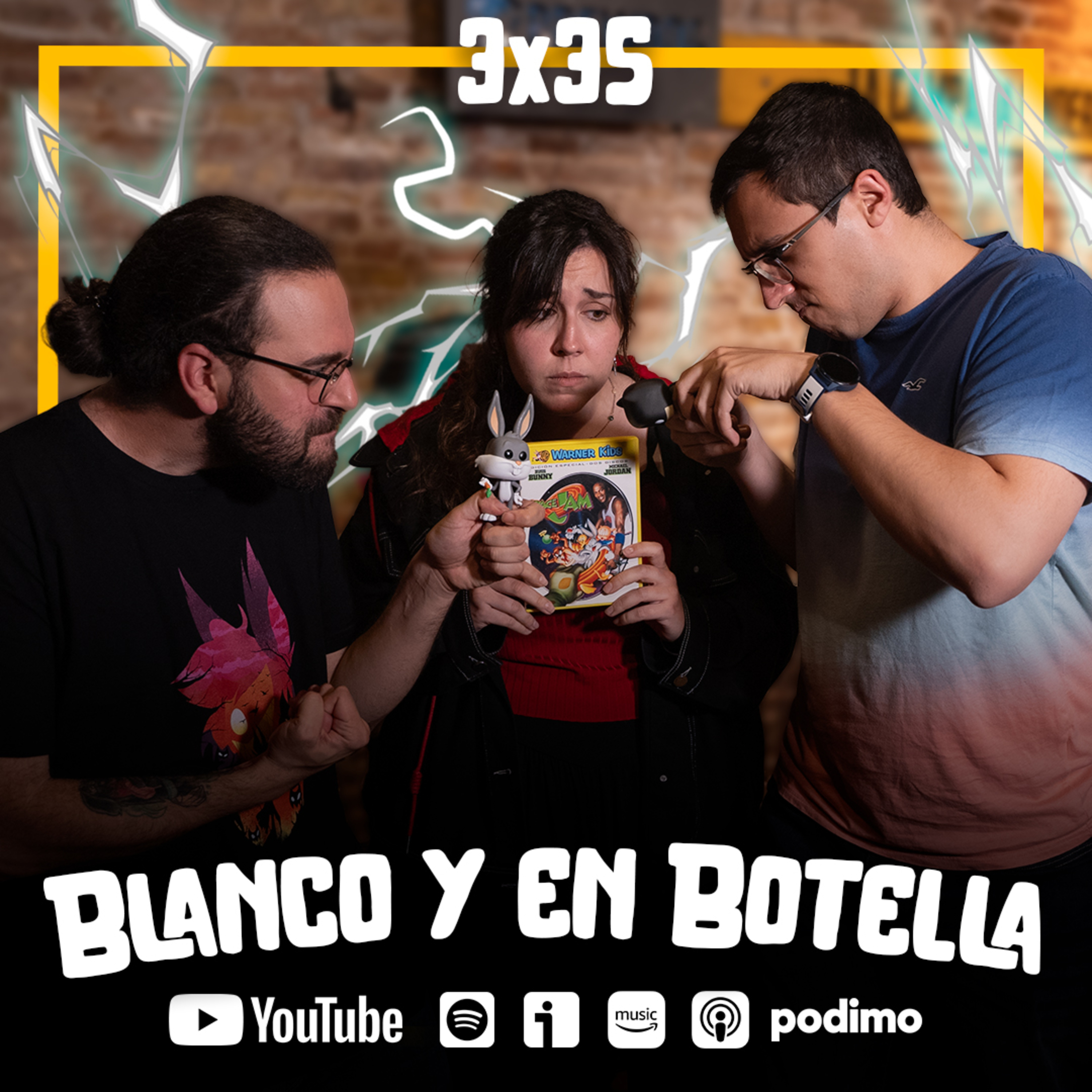Blanco y en botella