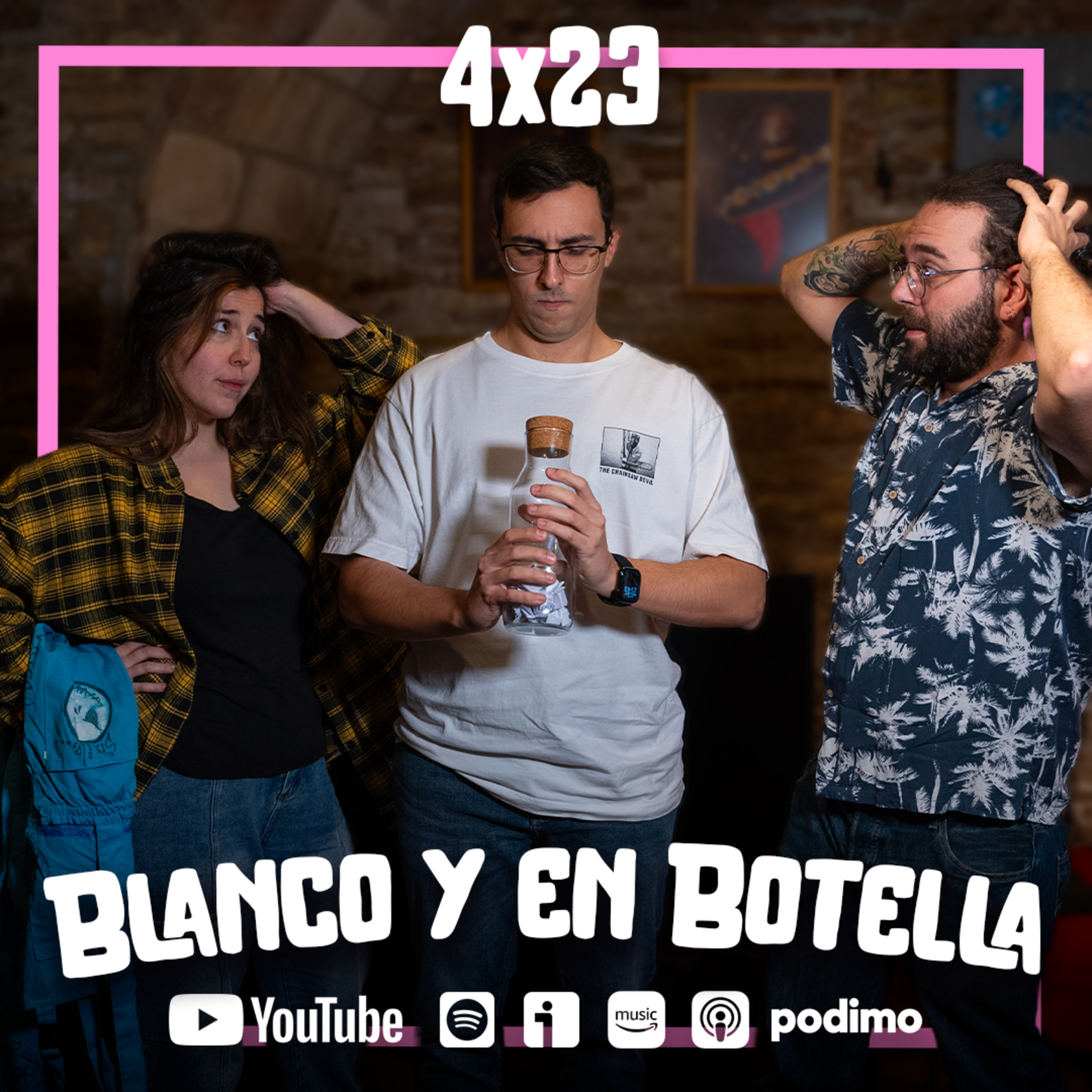 Pajas y Petos | Blanco y en botella | 4×23