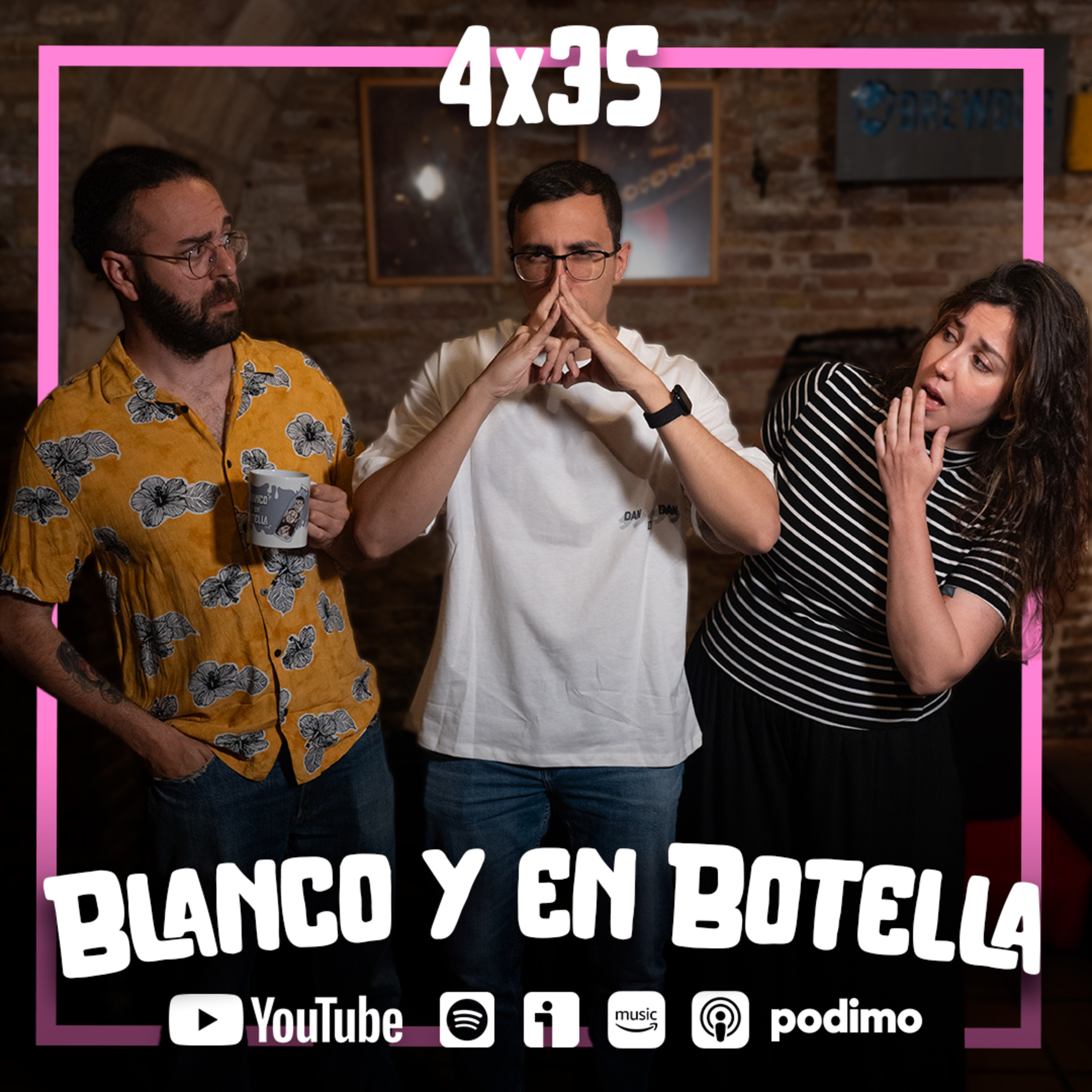 Portada de Blanco y en botella