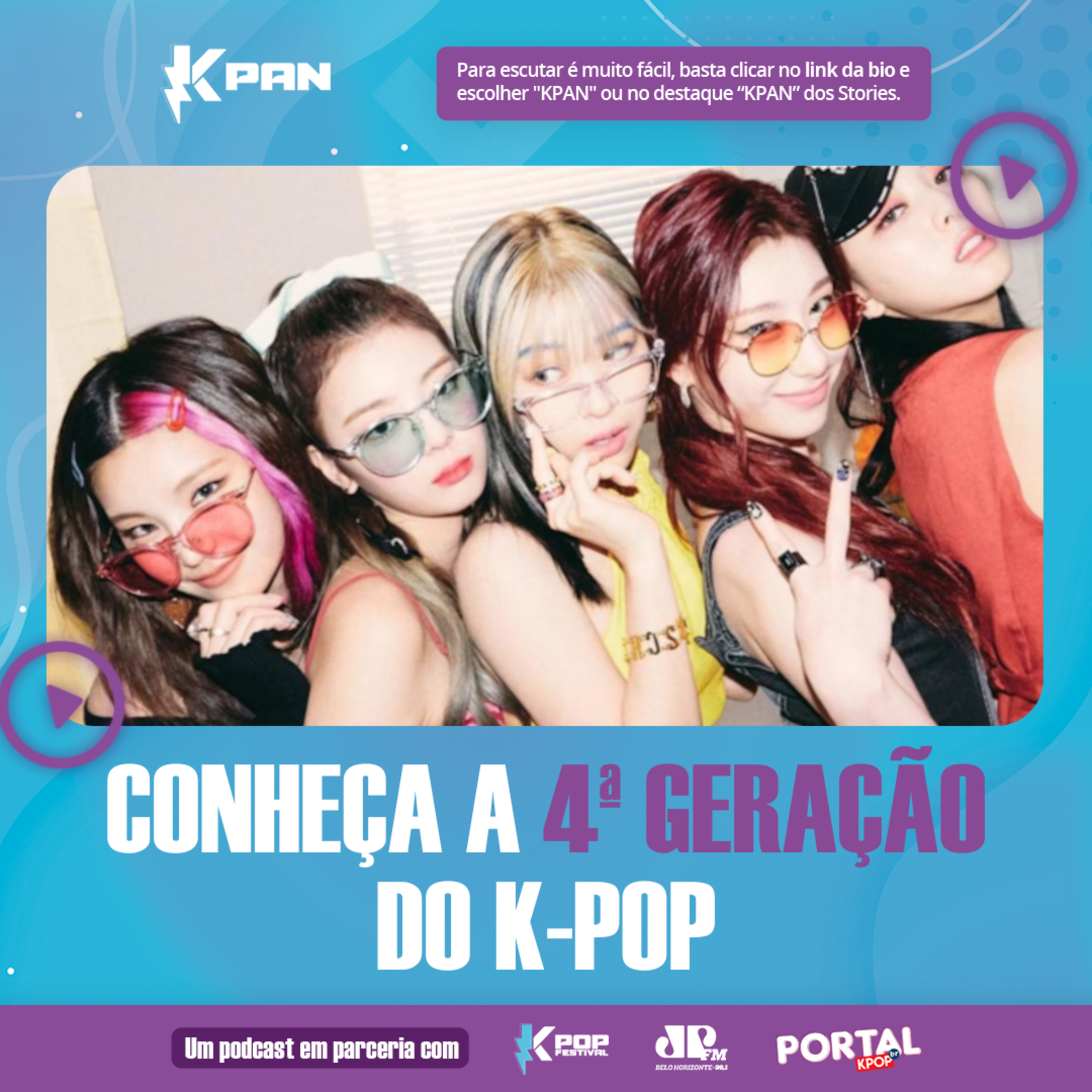 K-PAN EP 64 - CONHEÇA A 4ª GERAÇÃO DO K-POP episode artwork