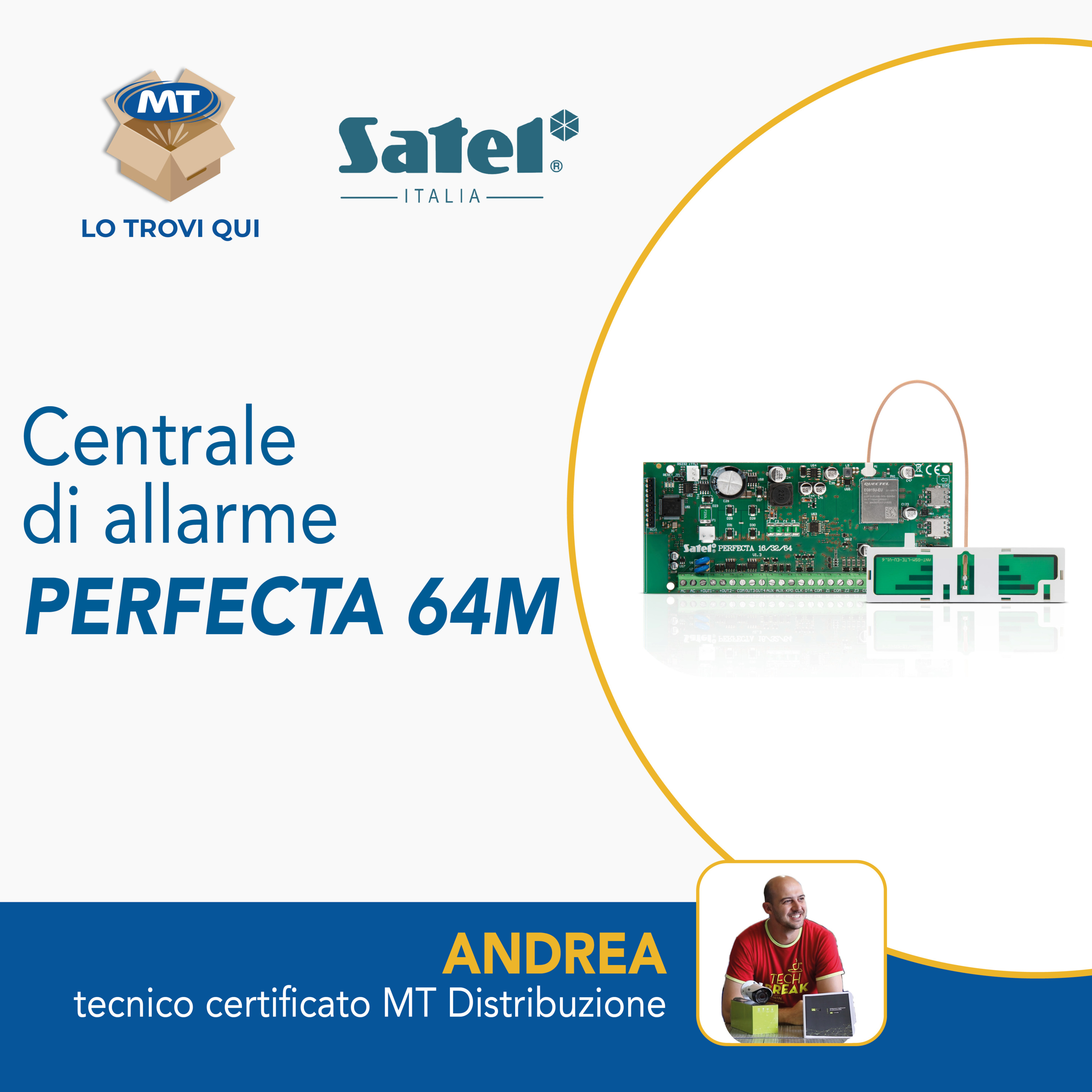 Centrale di allarme Satel Perfecta 64M | MT Lo Trovi Qui episode artwork
