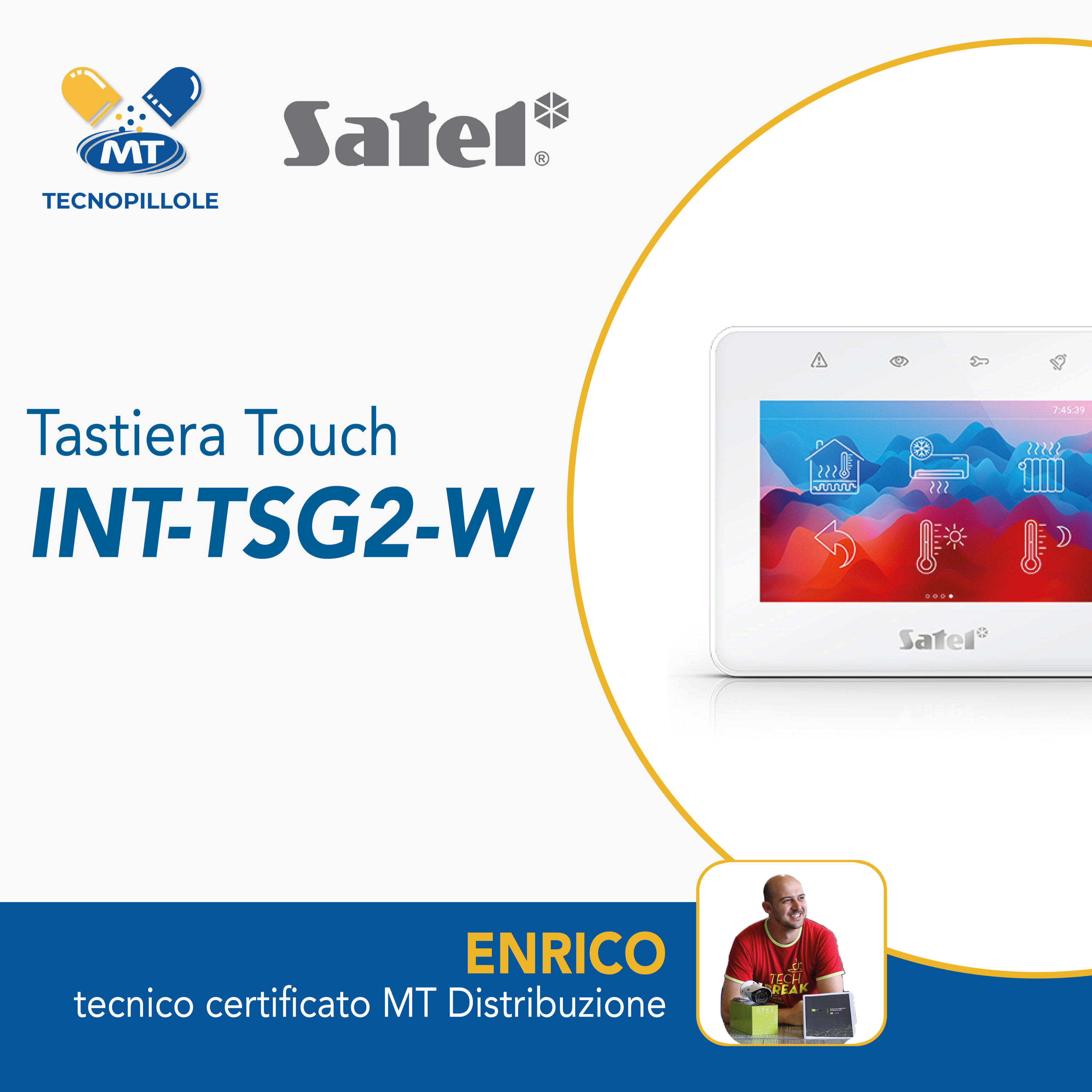 Configurazione Tastiera Satel INT-TSG2-W episode artwork