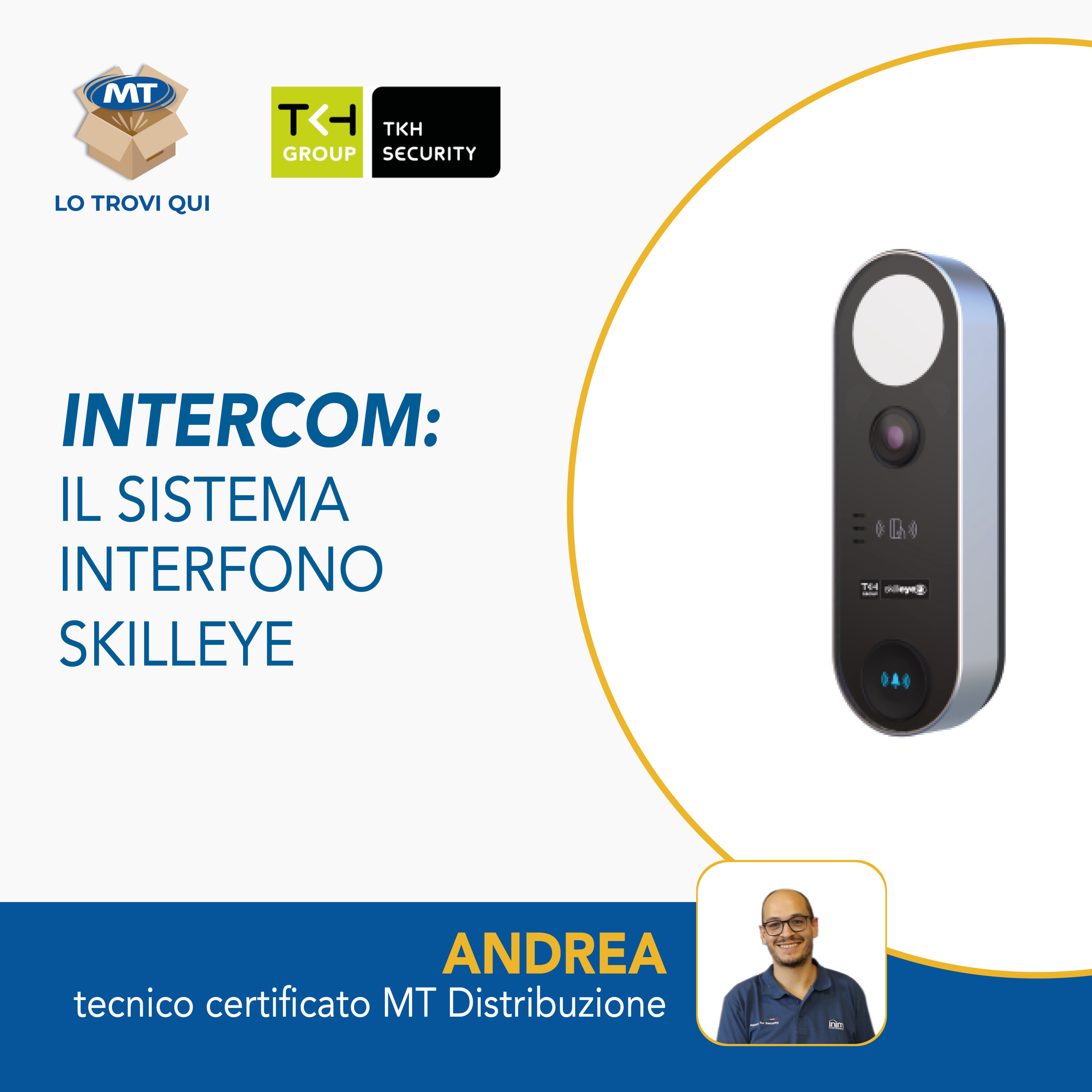Nuovo Videocitofono SKILLEYE | MT lo trovi qui episode artwork