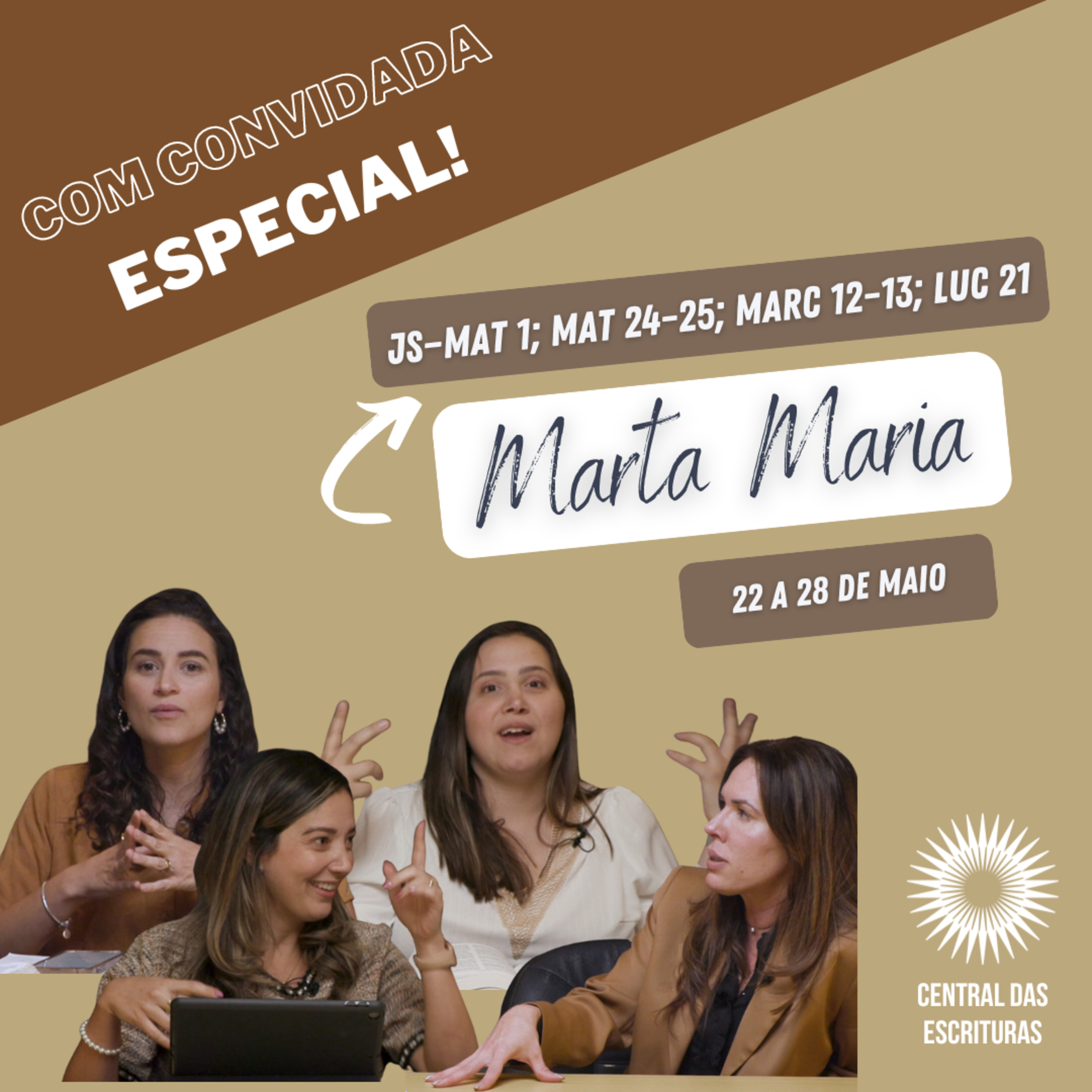 22/5-28/5 Vem, e Segue-Me: JS—Mateus 1; Mat 24–25; Marc 12–13; Luc 21 “Quando o Filho do Homem vier” episode artwork
