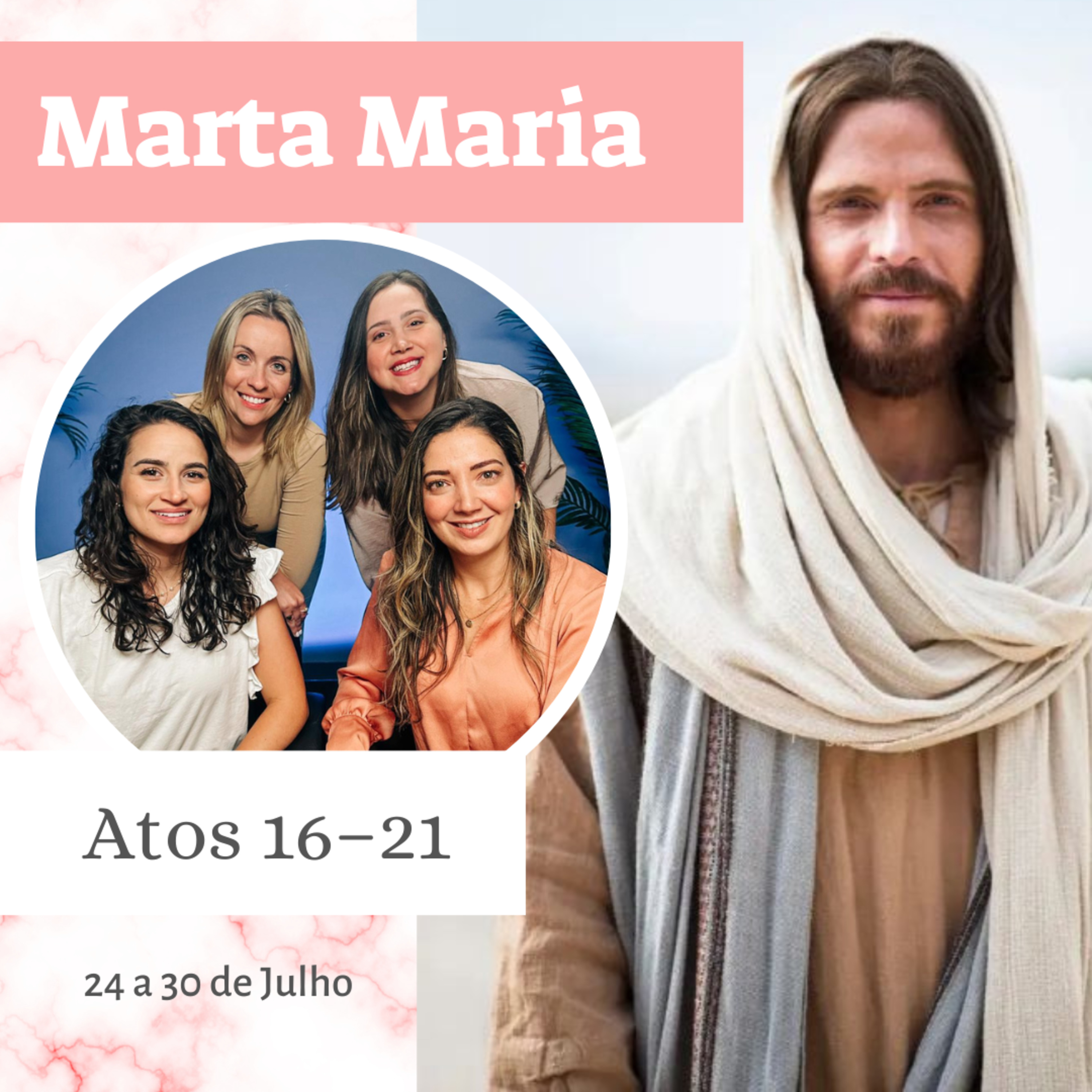 24/07-30/07 Vem, e Segue-Me: Atos 16-21 “O Senhor nos [chamou] para lhes anunciarmos o evangelho” episode artwork